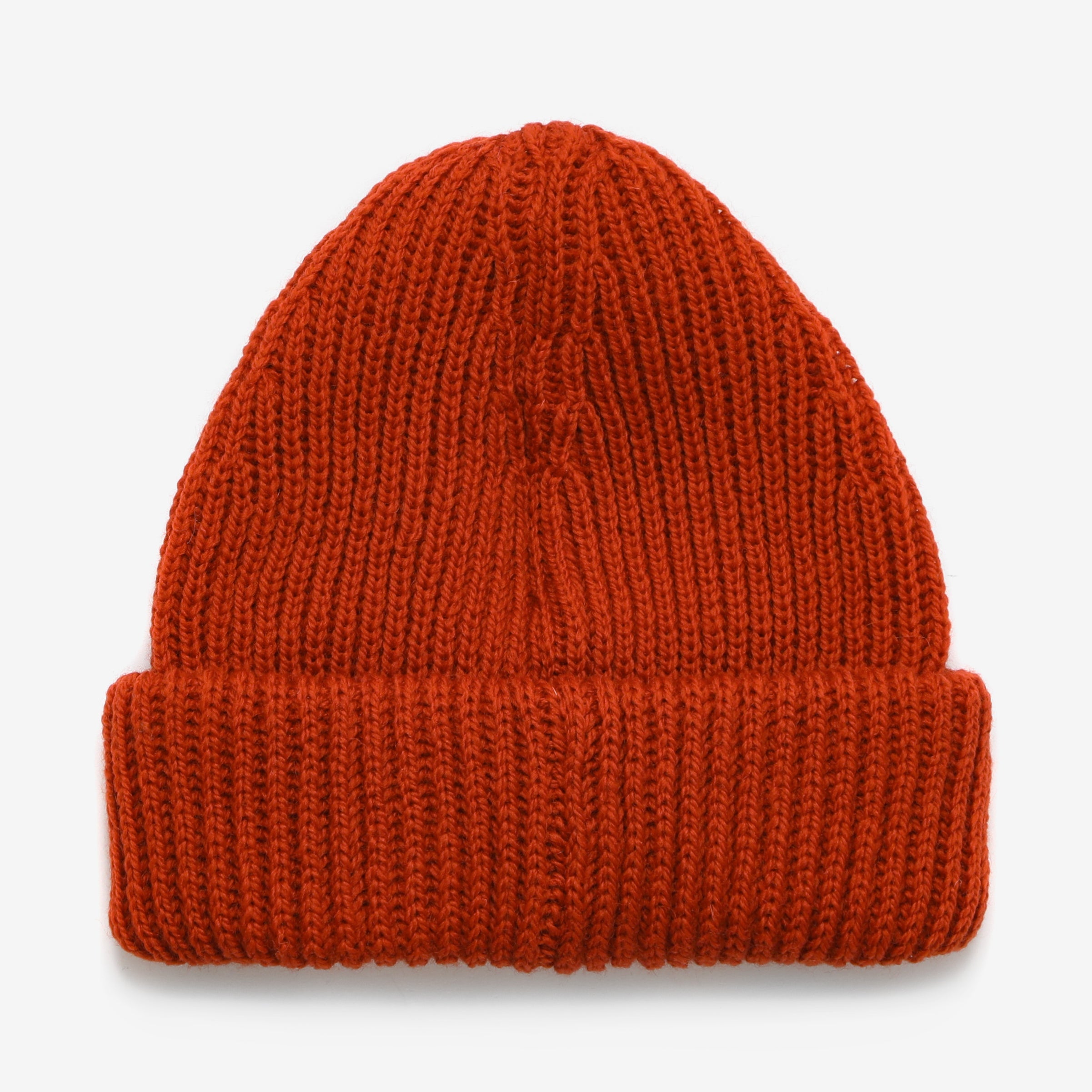 NWT $68 VINEYARD VINES Men's OS Orange APRES Rib Knit Merino Wool BEANIE  Hat