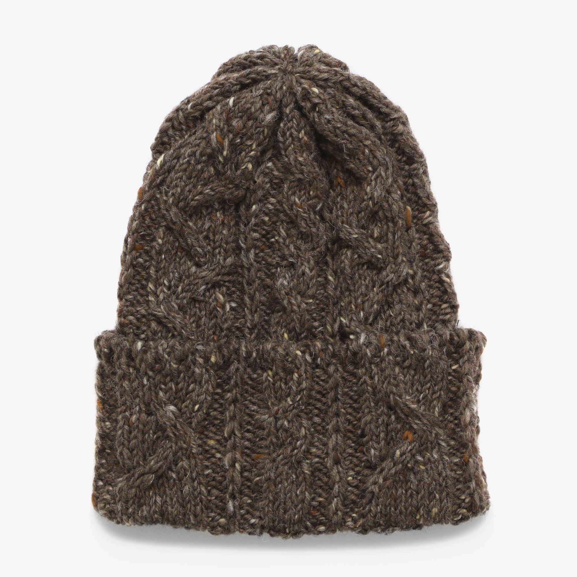 Kilcarra Cable Hat  - Brown