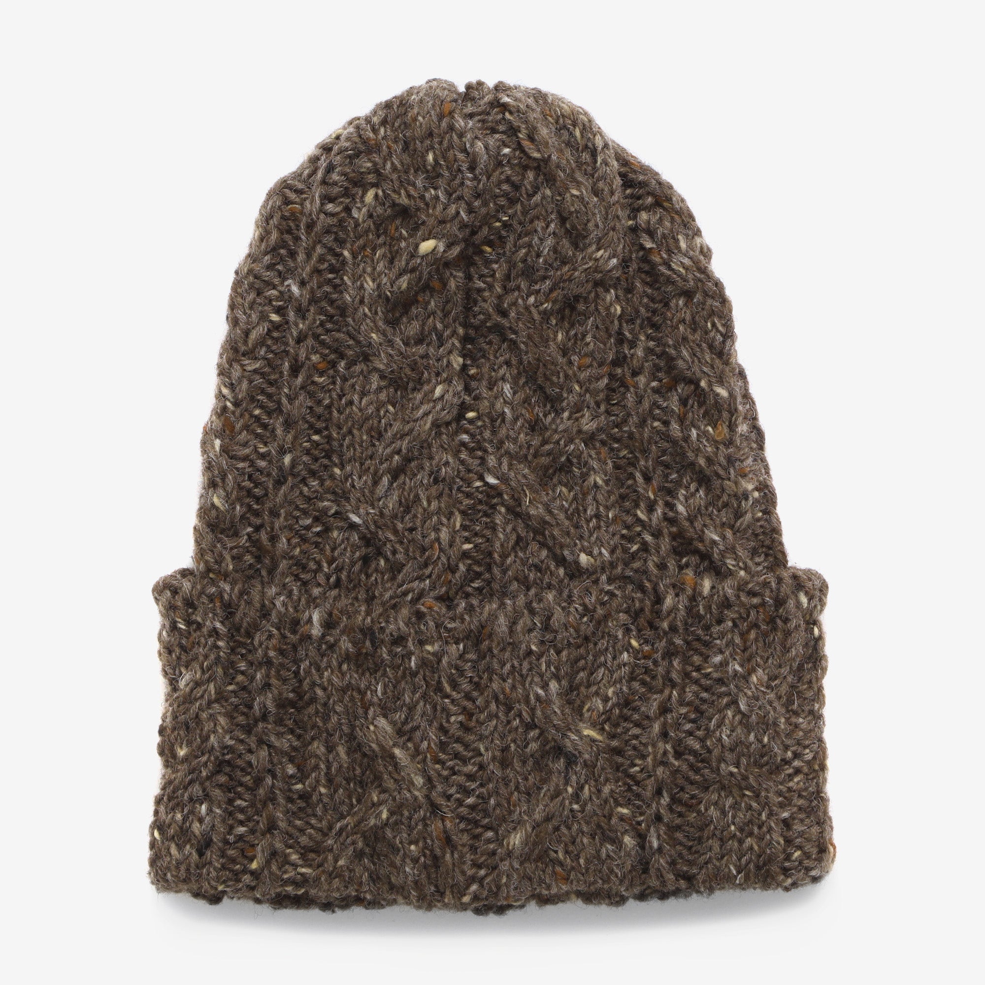 Kilcarra Cable Hat  - Brown