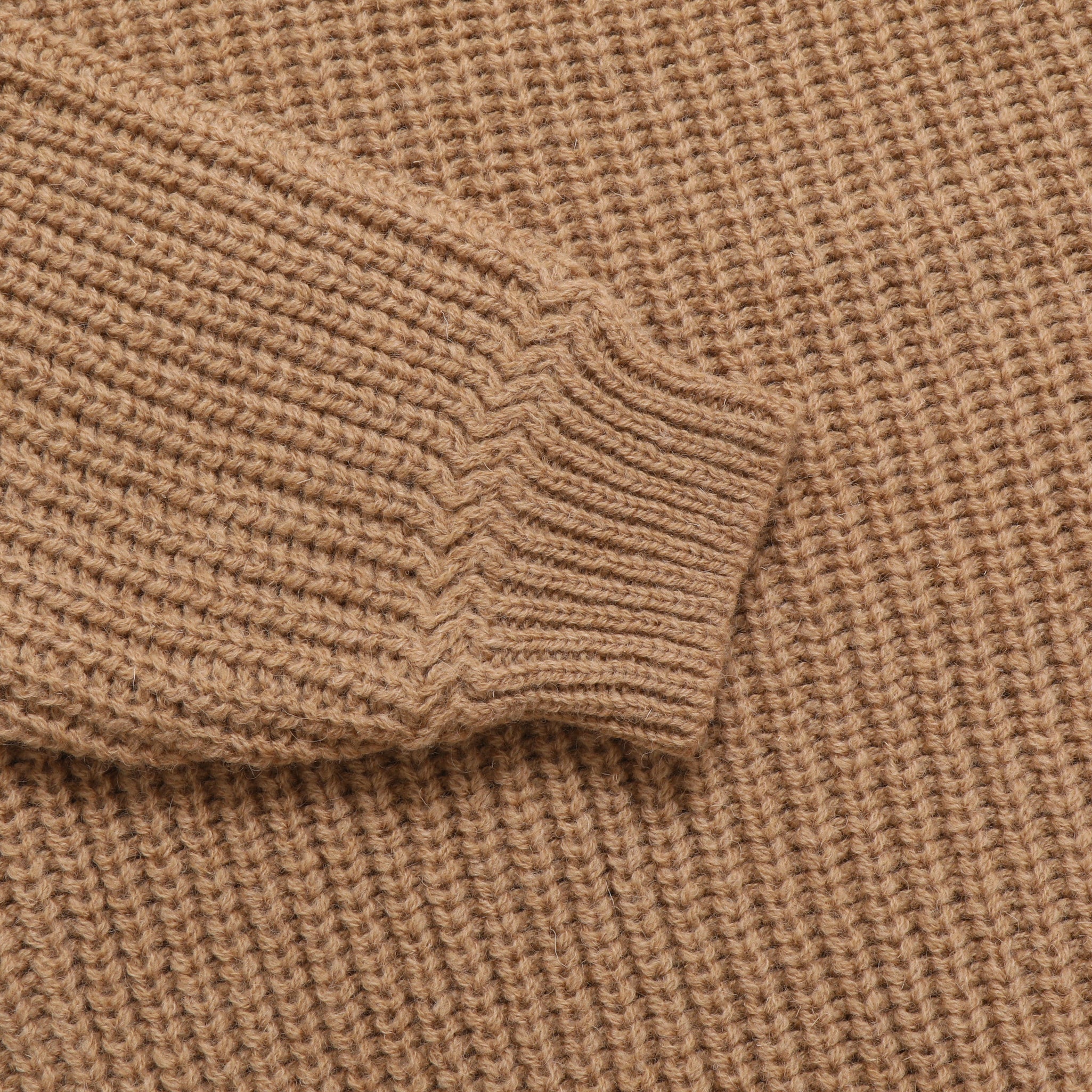 Fisherman Sweater - Camel