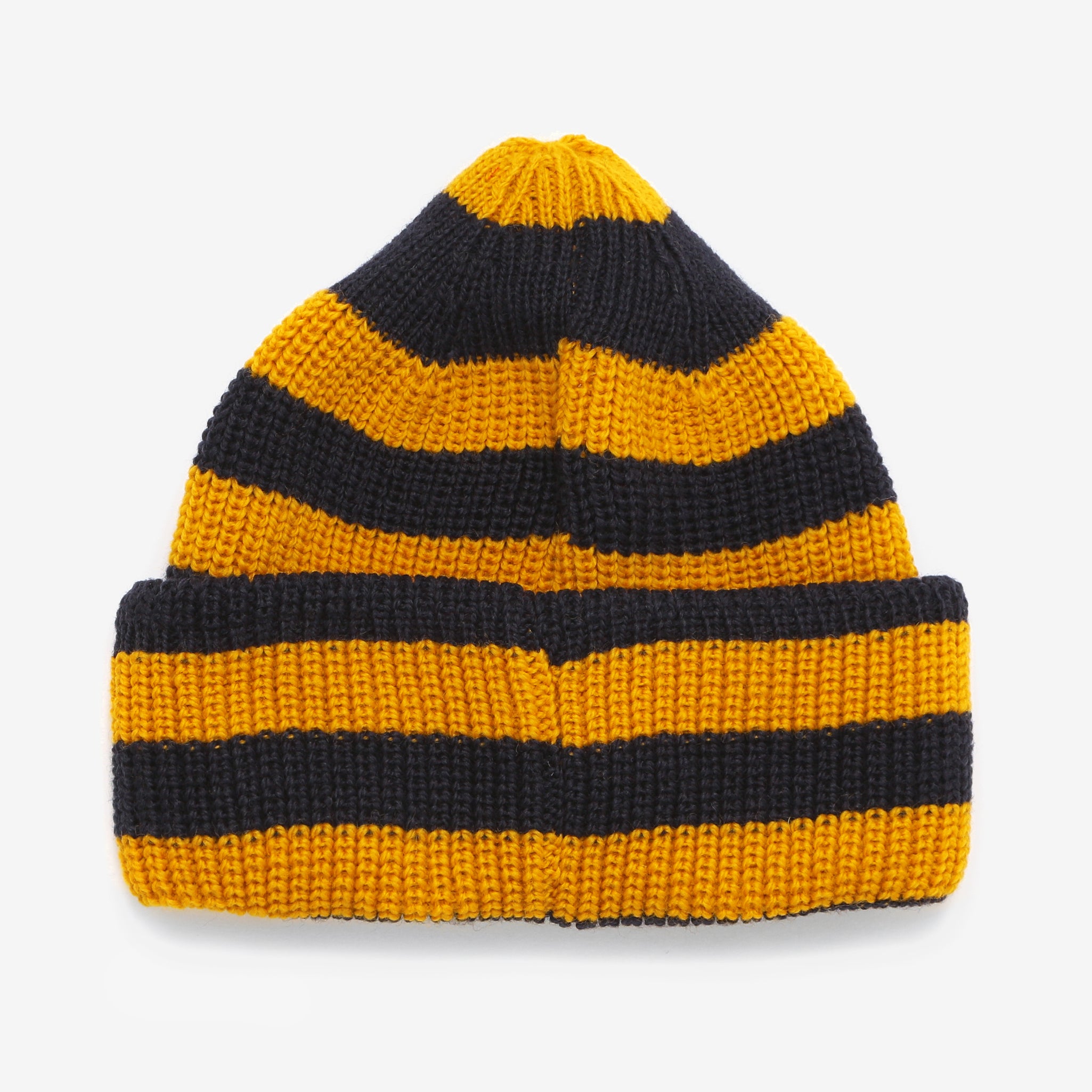 Merino Service Watchcap - Navy/Yellow