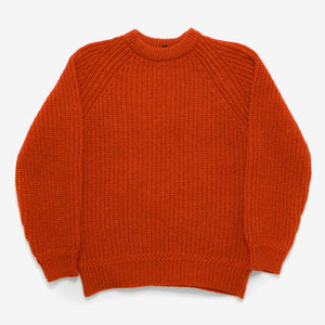 Fisherman Sweater - Orange
