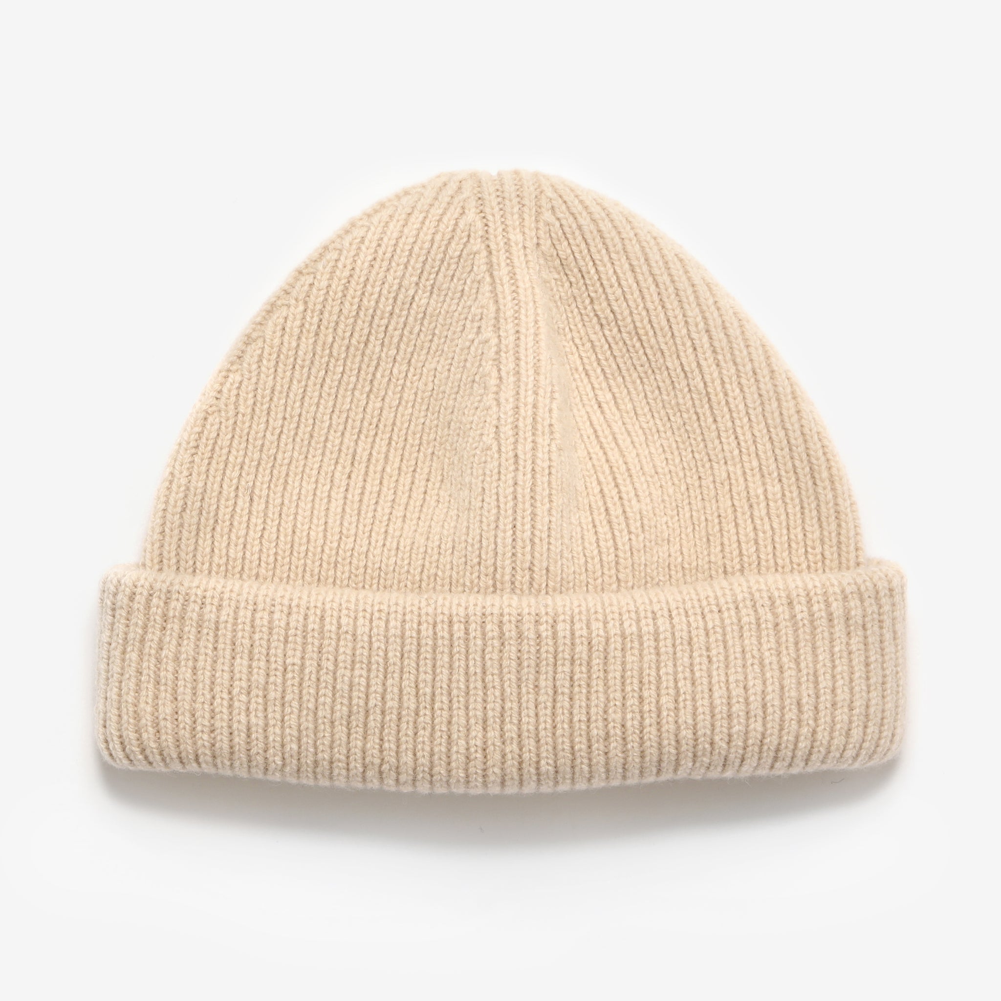 Lambswool Beanie - Cream