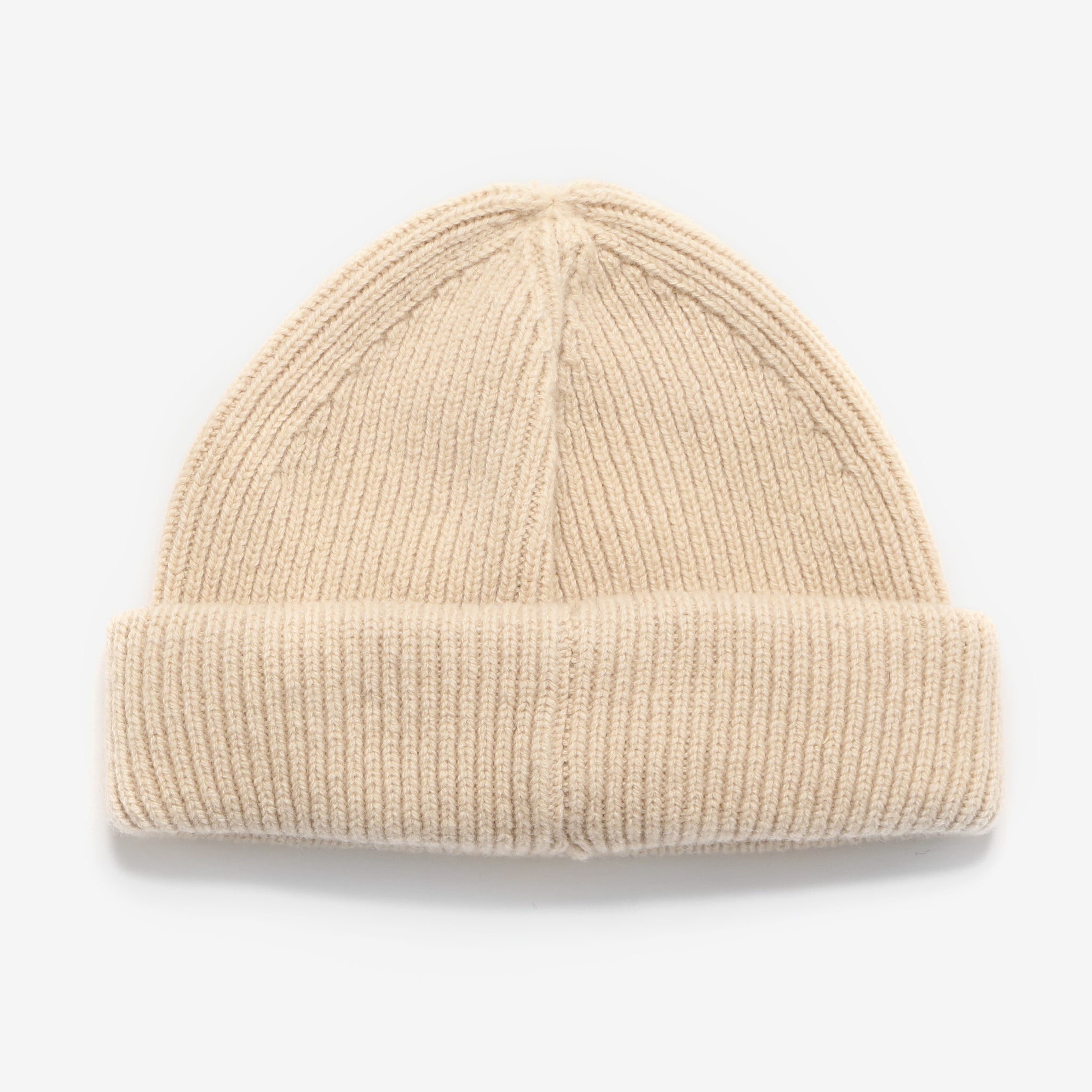 Lambswool Beanie - Cream