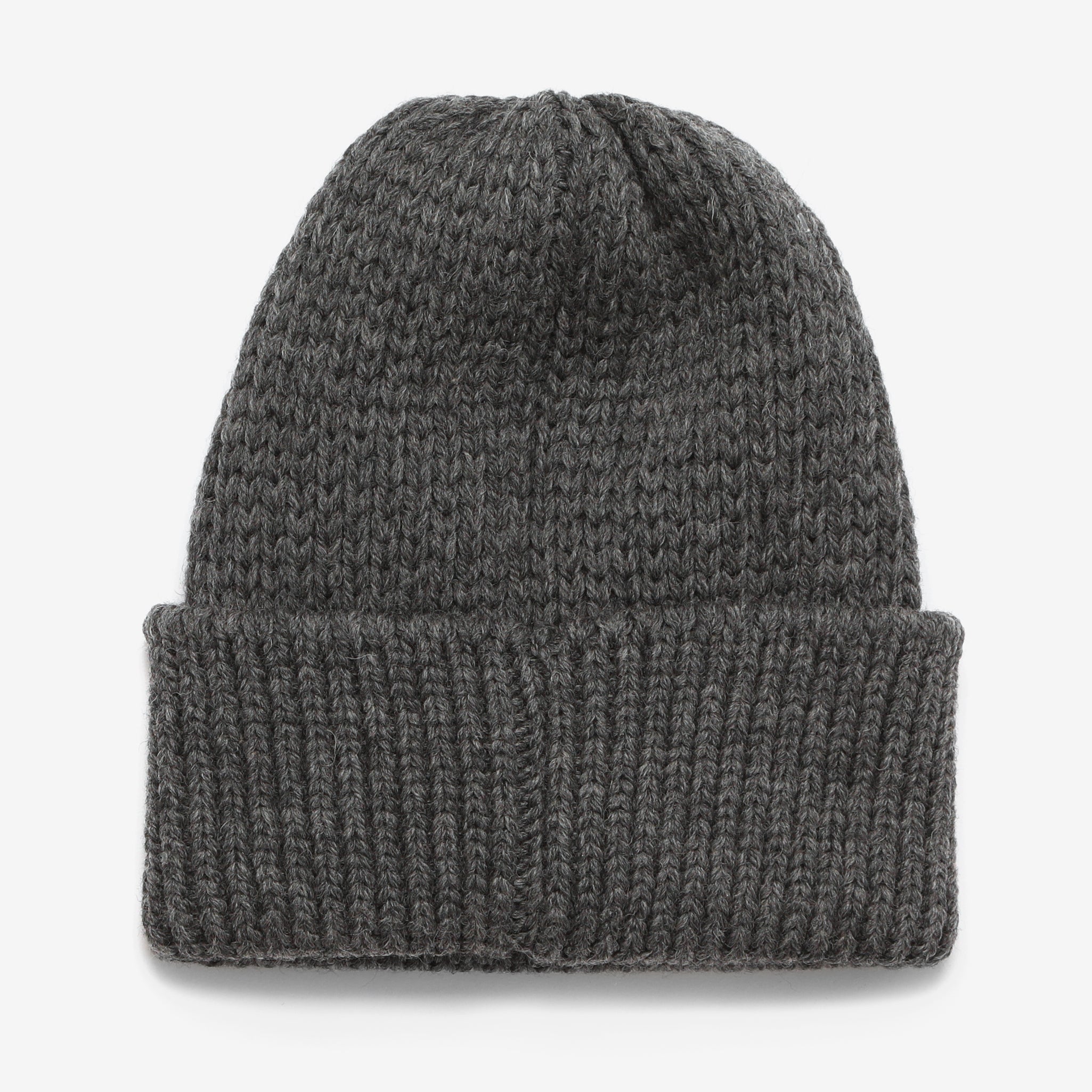 Merino Warm-Up Beanie - Charcoal