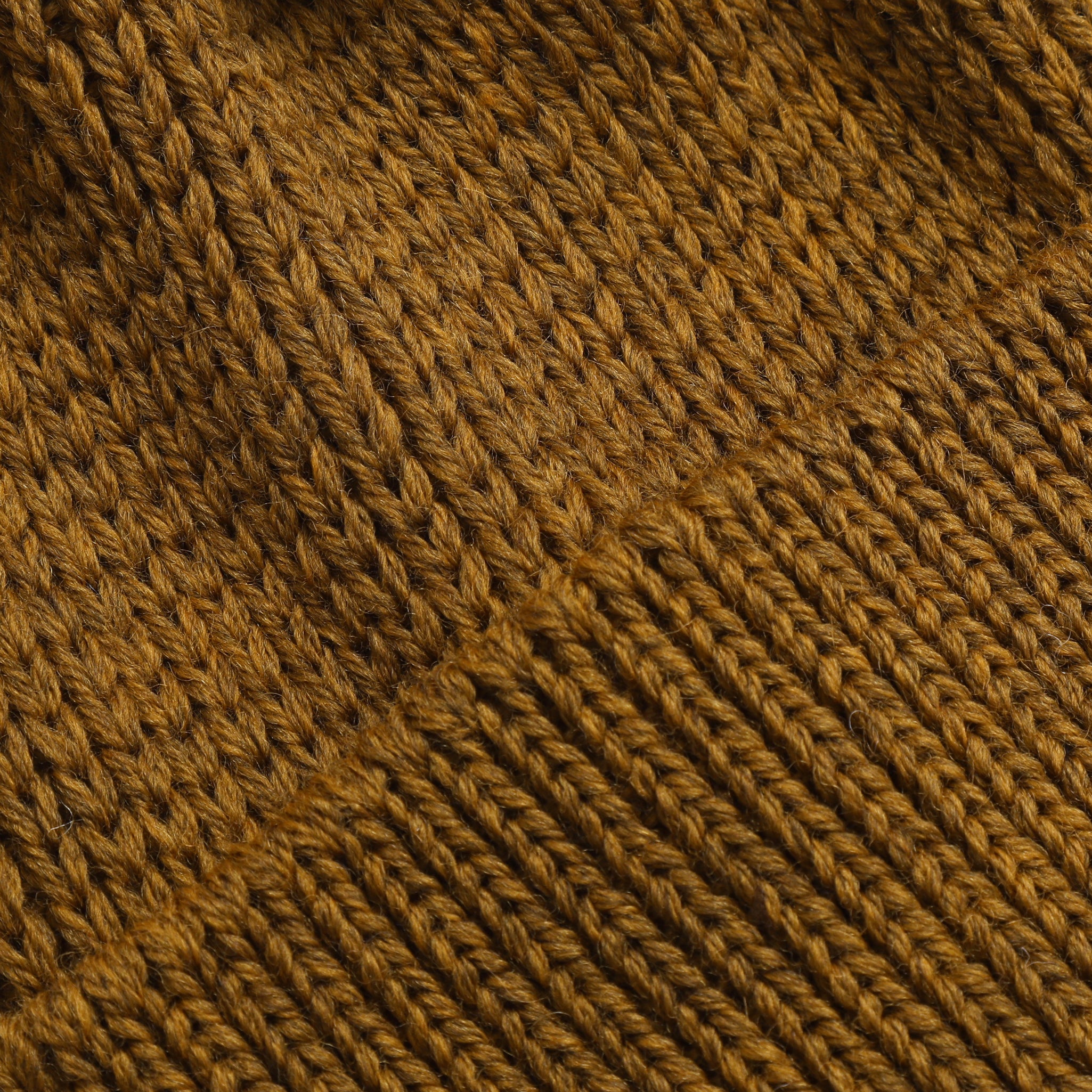 Merino Warm-Up Beanie - Mustard