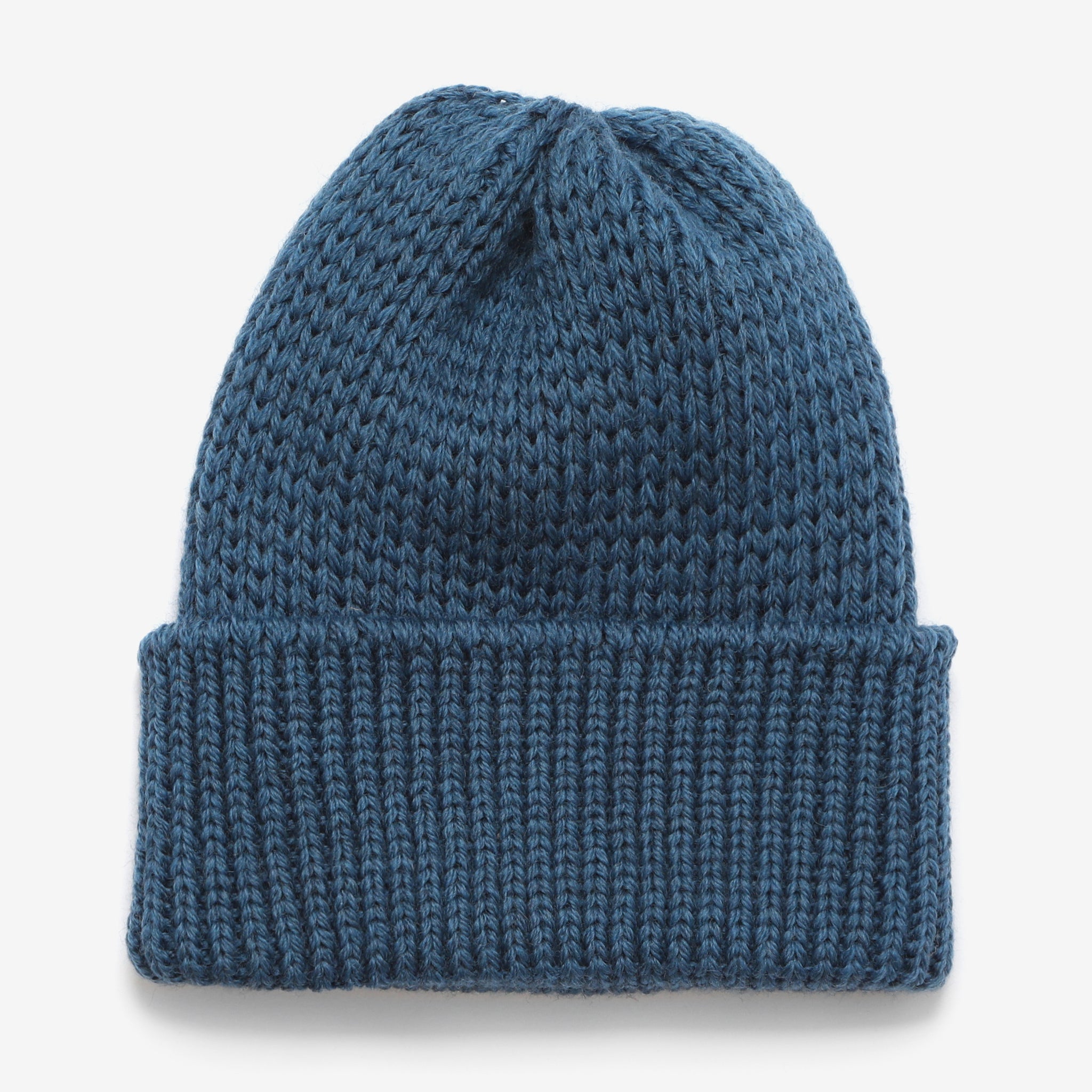 Merino Warm-Up Beanie - Indigo