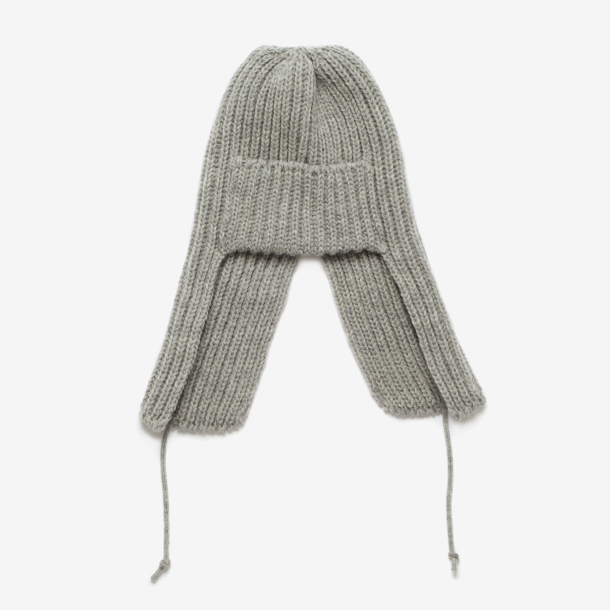 Merino Flight Cap - Grey