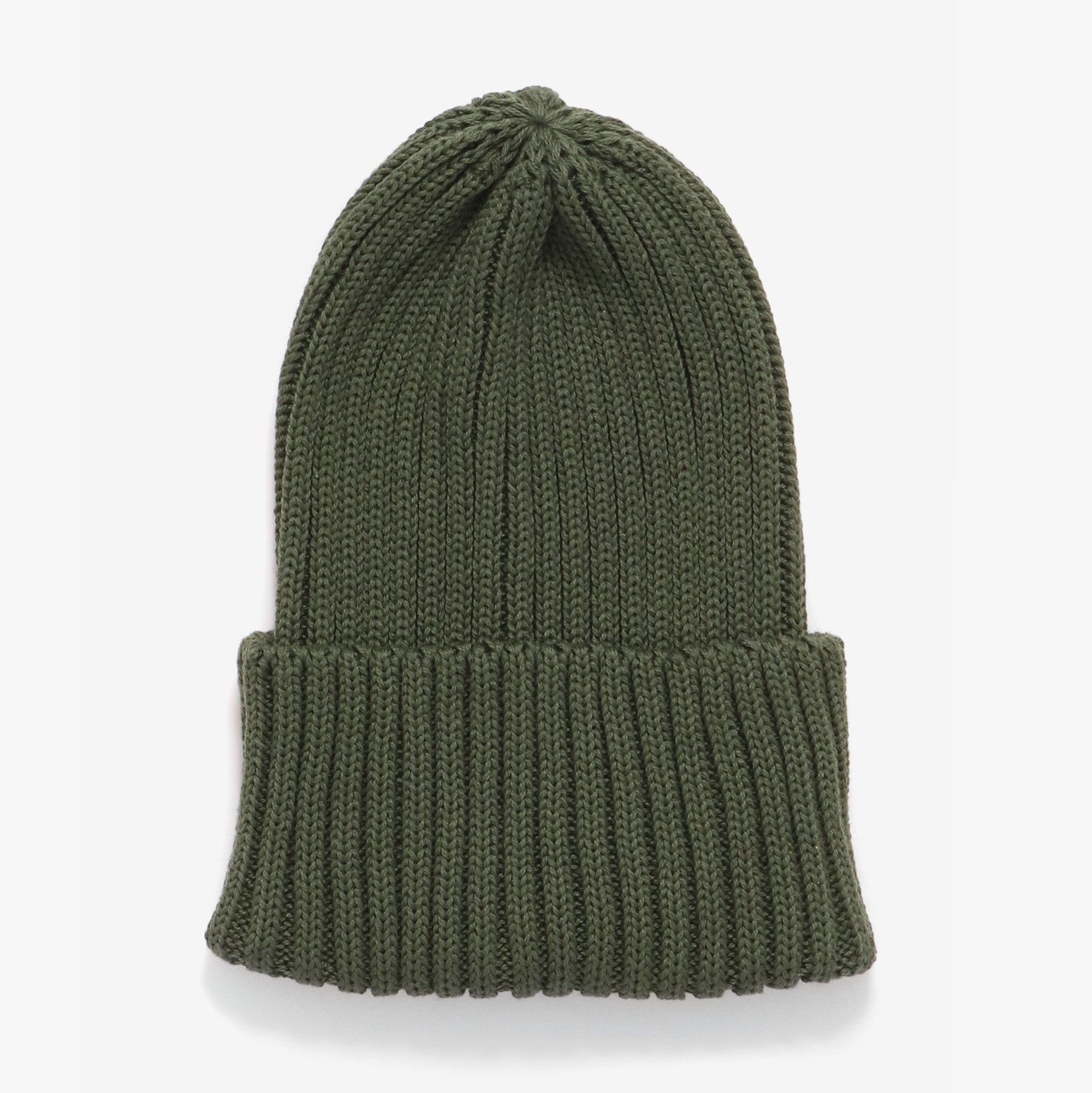 Cotton 2x1 Watchcap - Moss