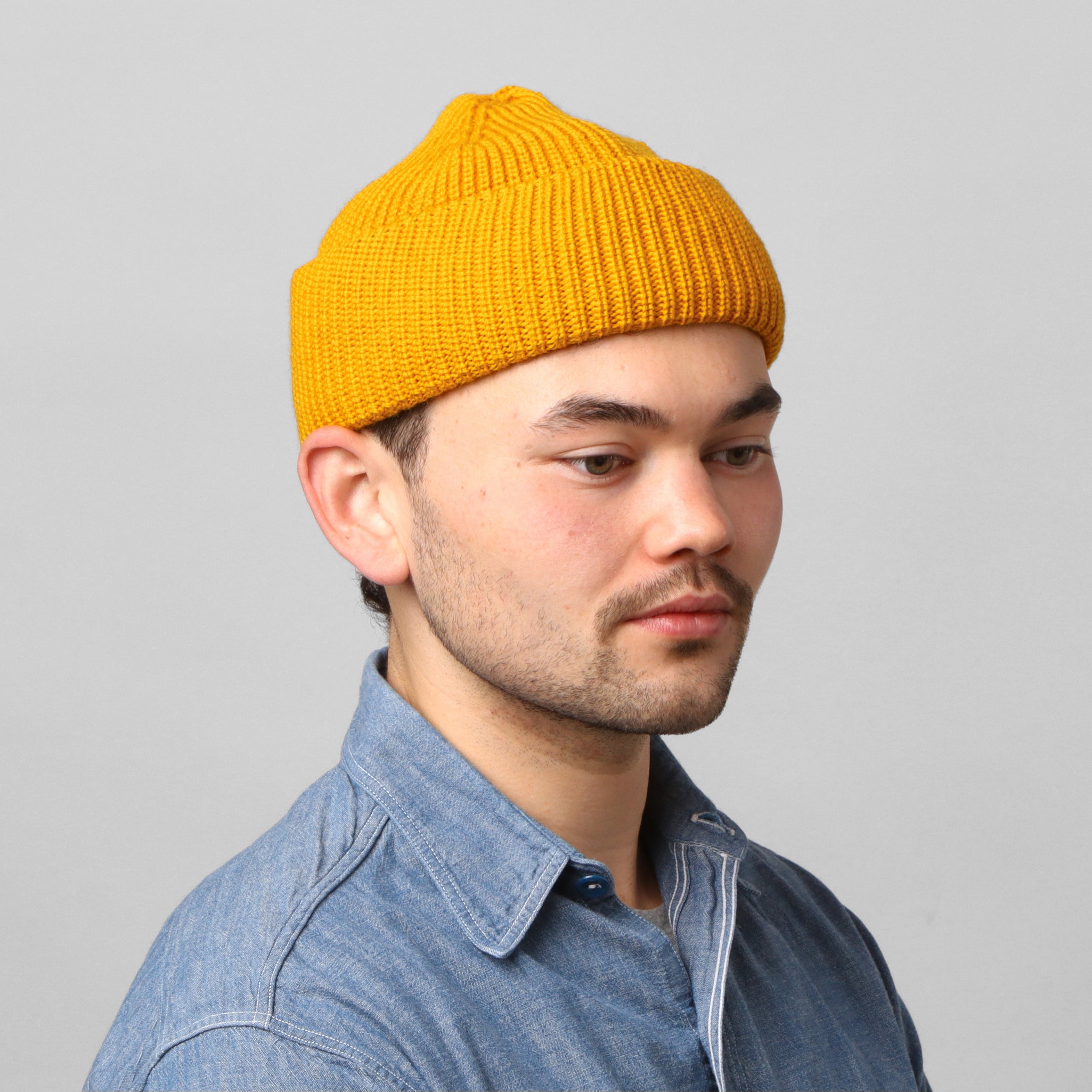 Merino Service Watchcap - Mustard