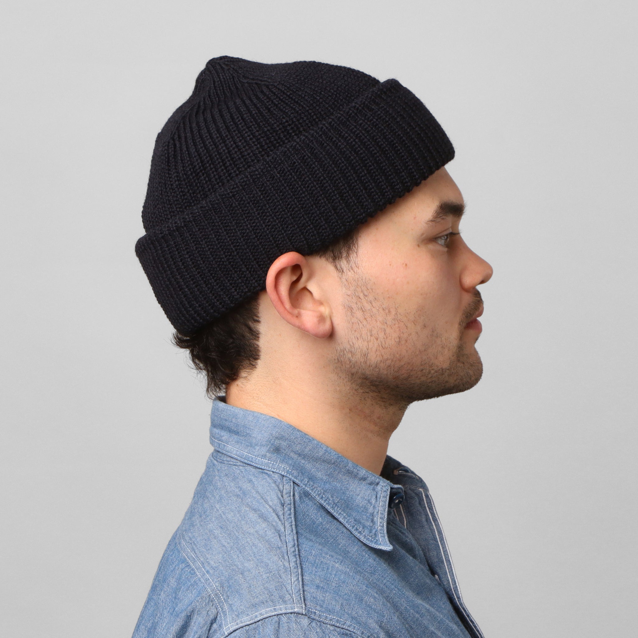 Merino Service Watchcap - Dark Navy