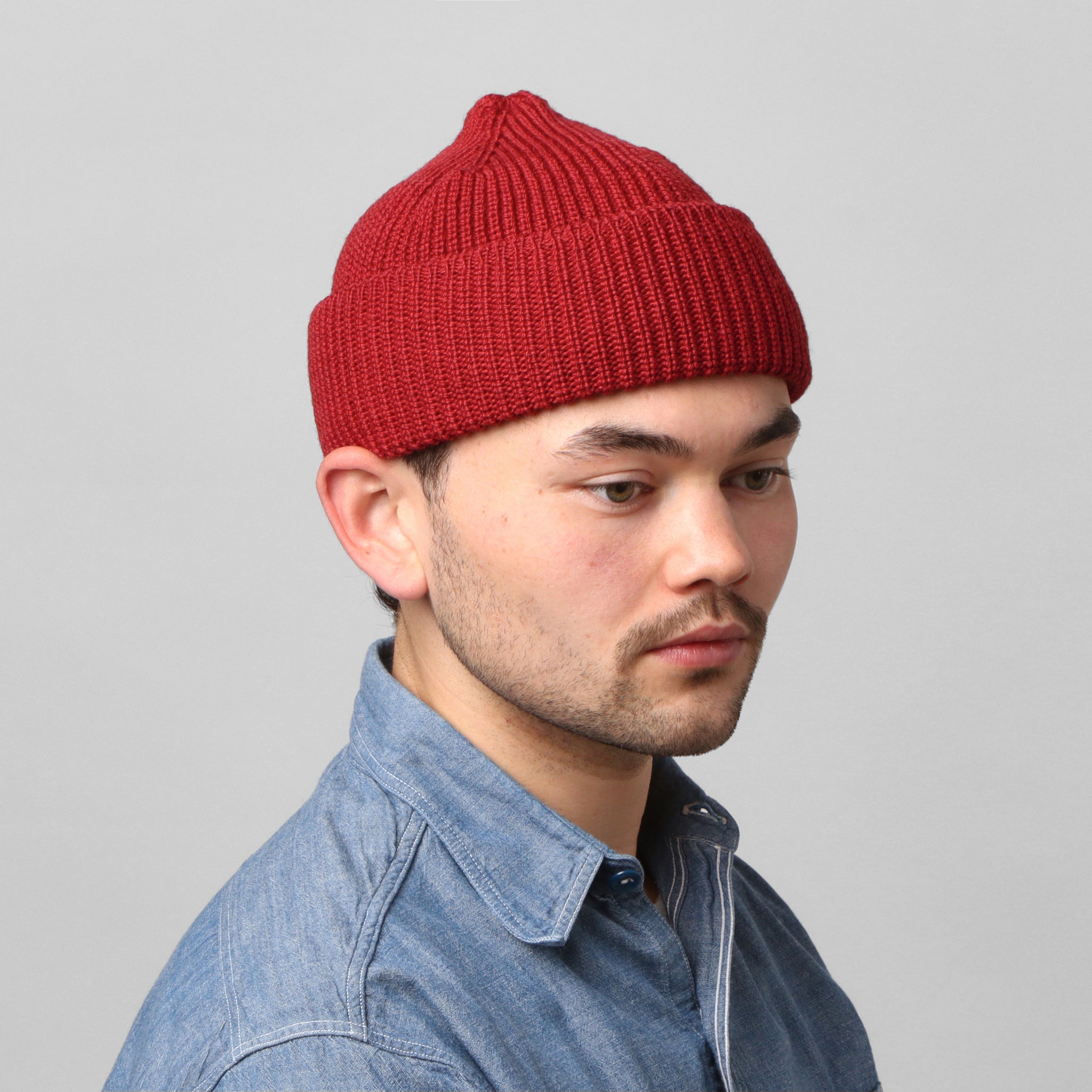 Merino Service Watchcap - Red