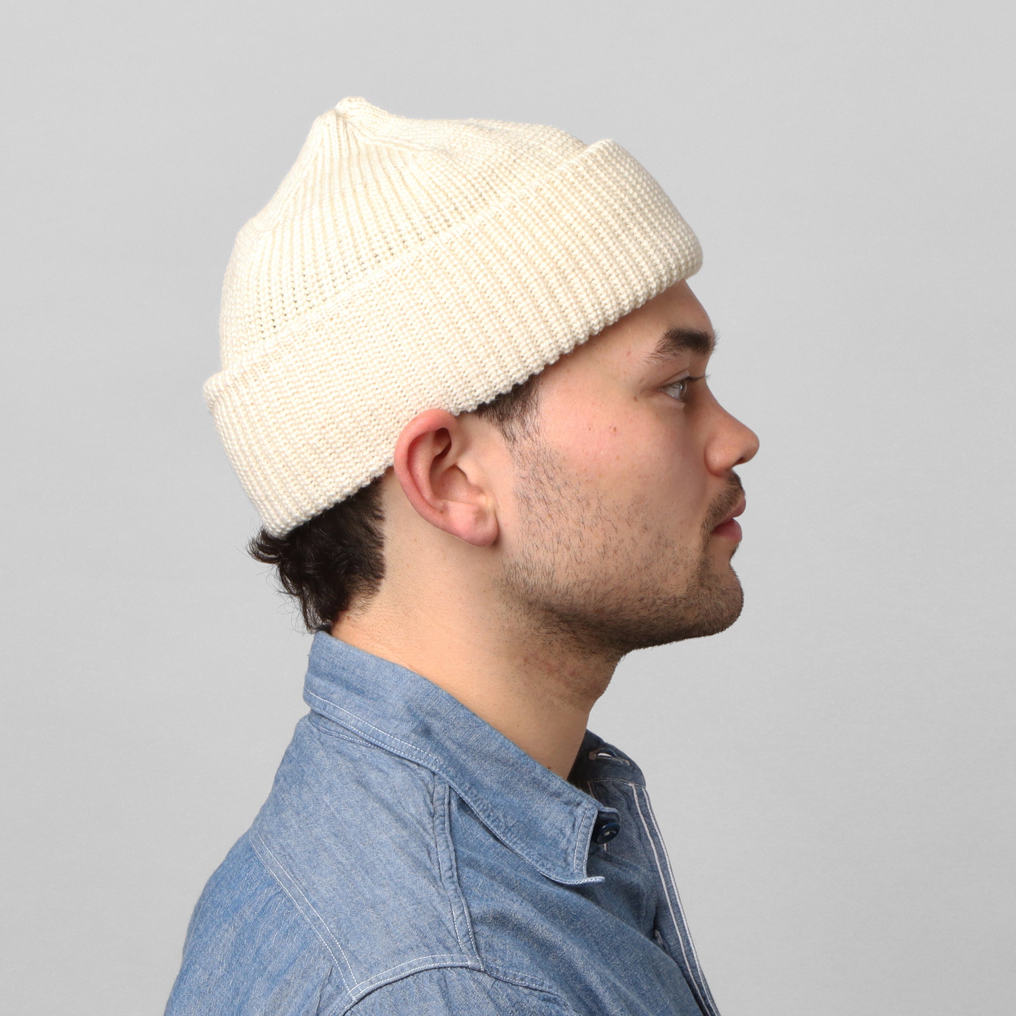 Merino Service Watchcap - Ecru