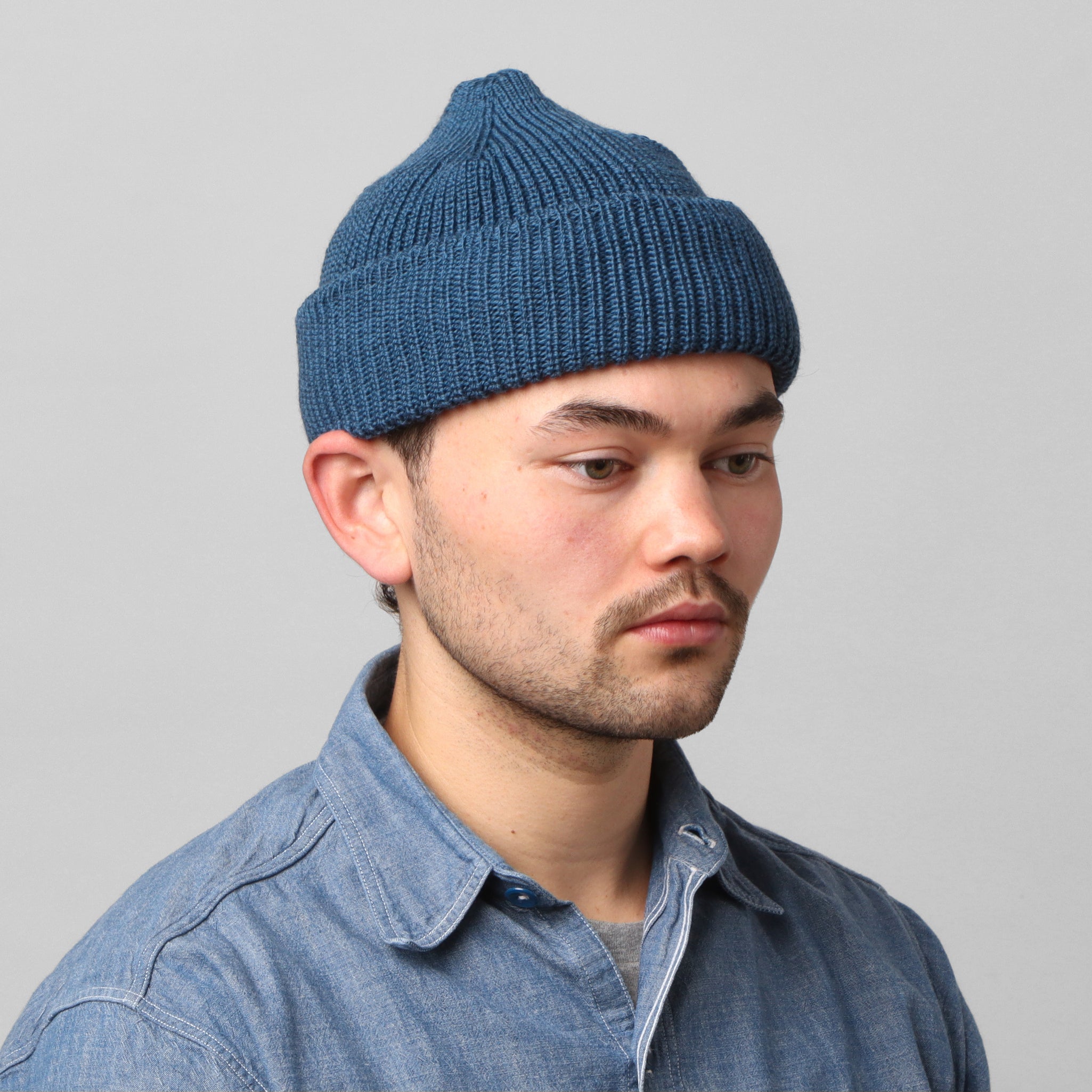 Merino Service Watchcap - Indigo