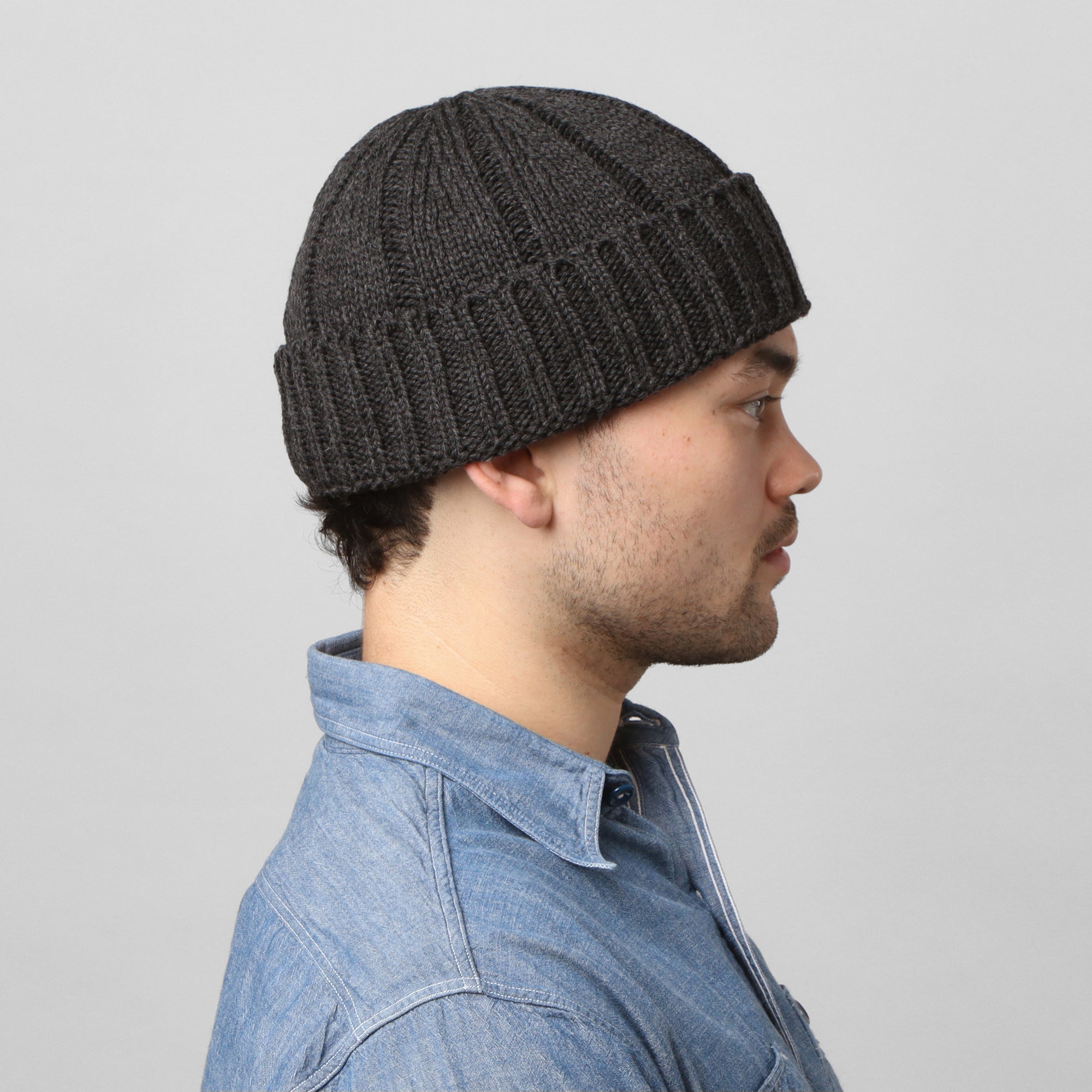 Merino 10x2 Watchcap - Niebla