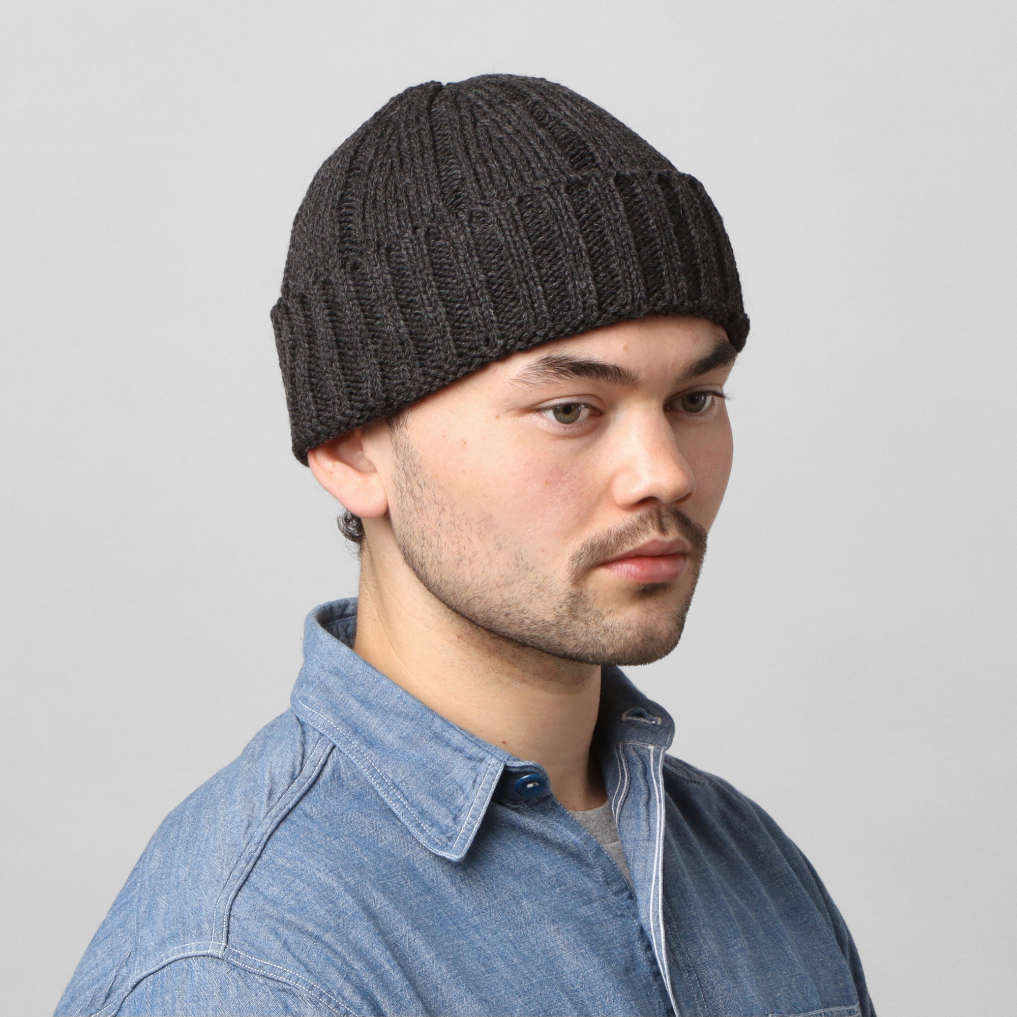 Merino 10x2 Watchcap - Niebla