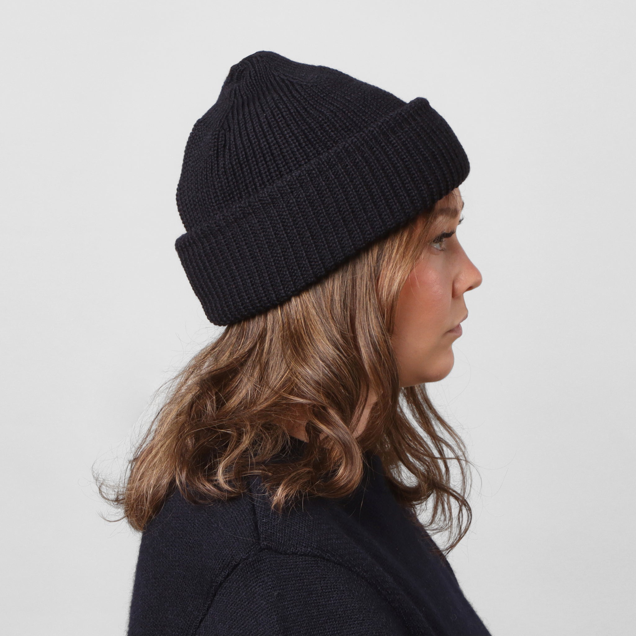 Merino Service Watchcap - Dark Navy