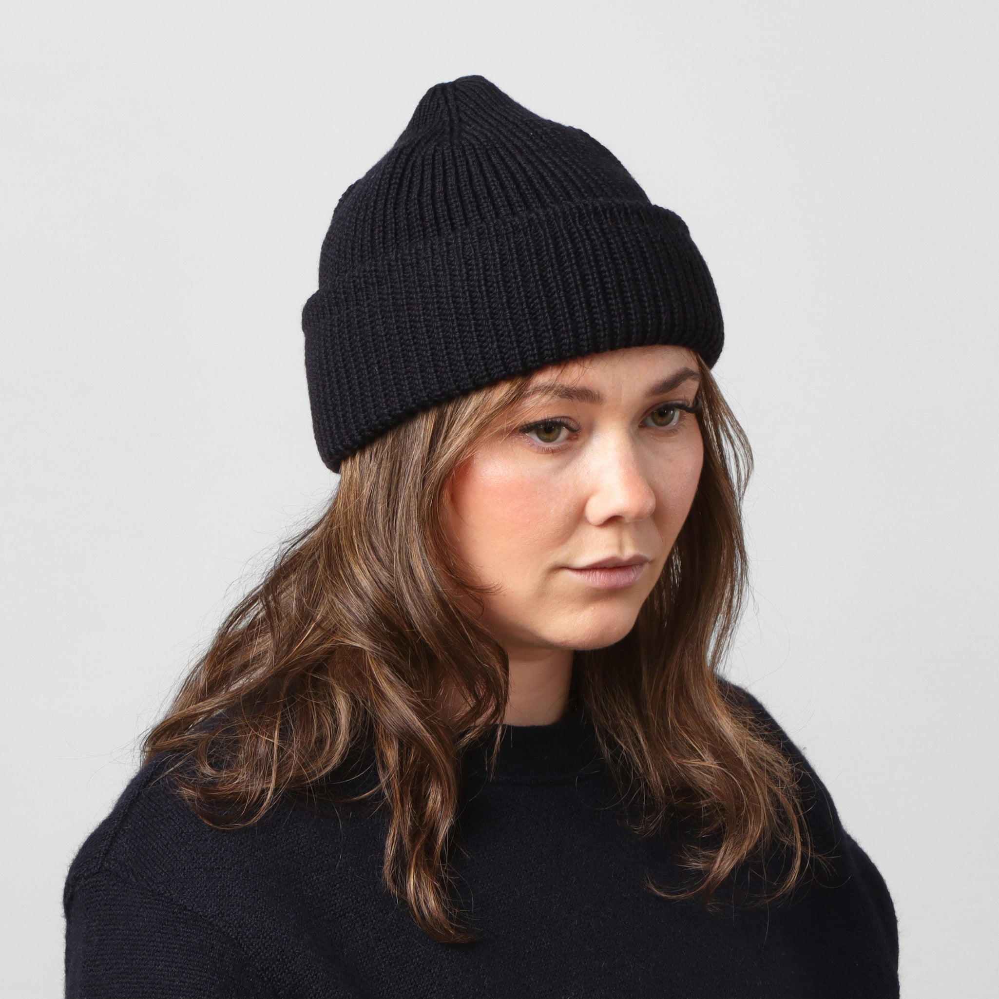 Merino Service Watchcap - Dark Navy