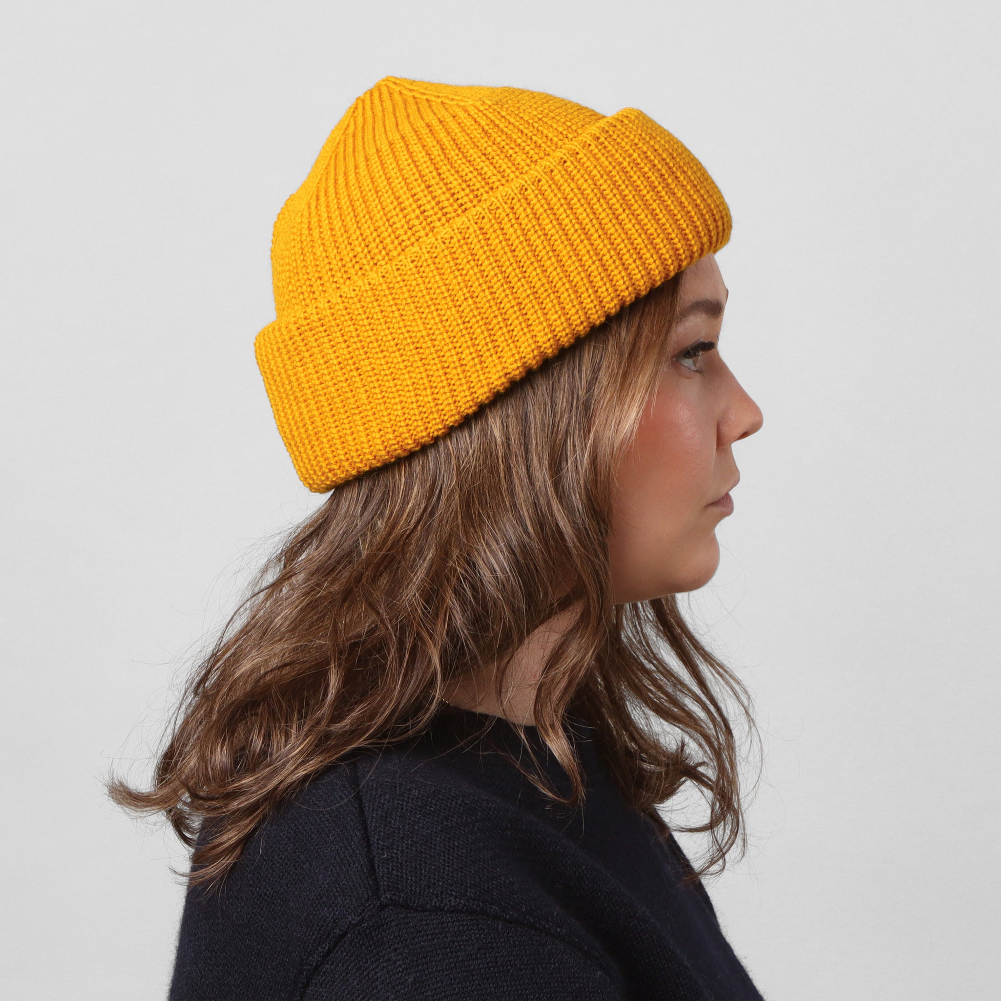 Merino Service Watchcap - Mustard