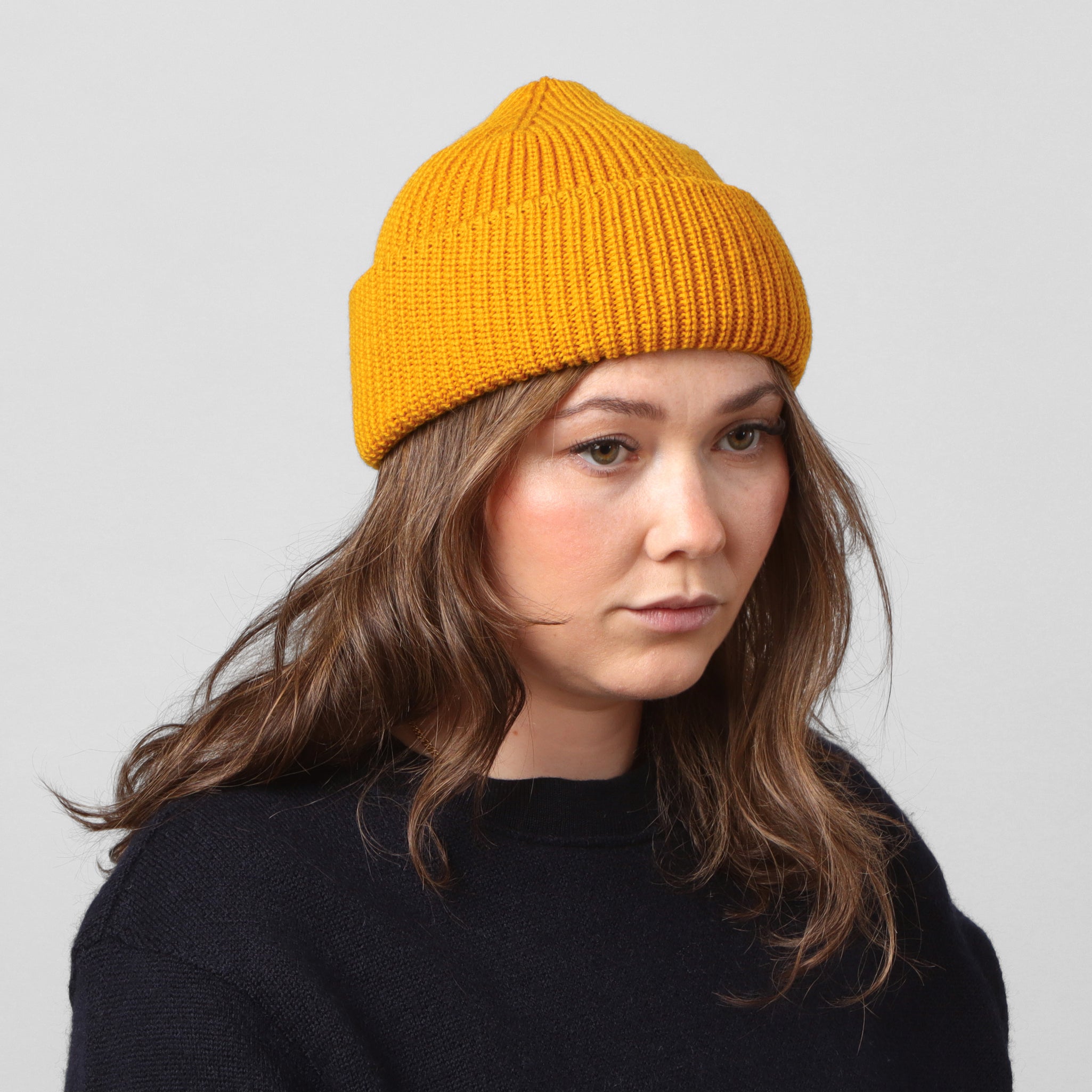 Merino Service Watchcap - Mustard