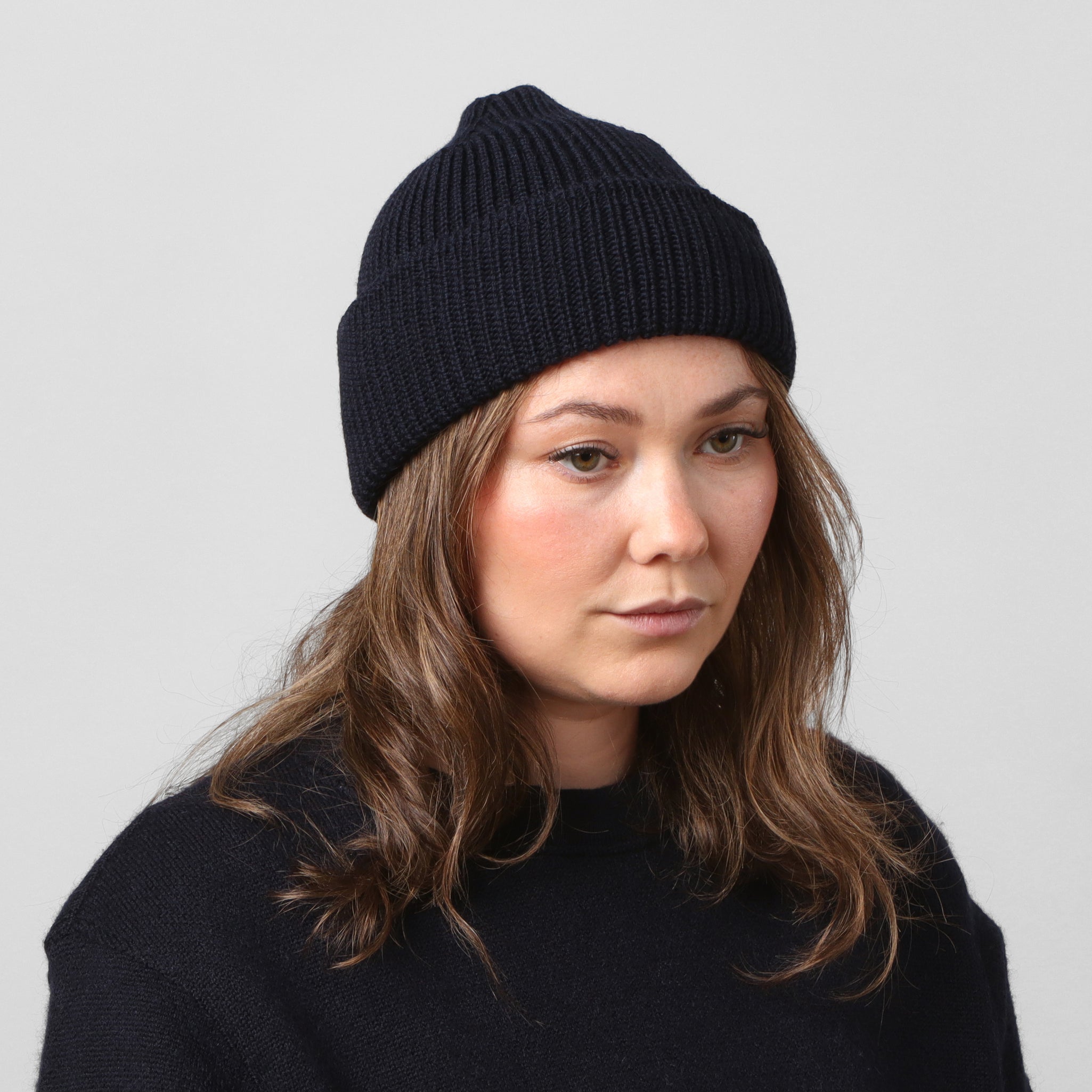 Merino Service Watchcap - Navy