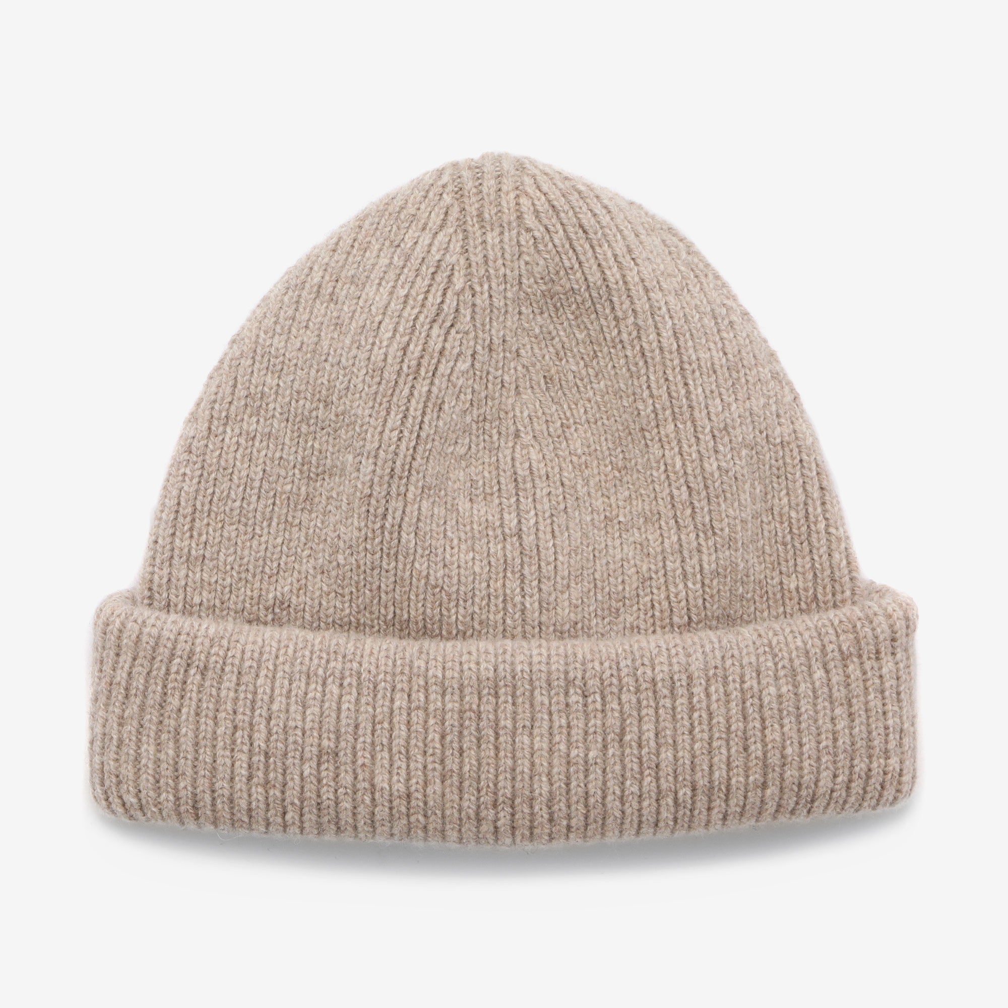 Lambswool Beanie - Fawn