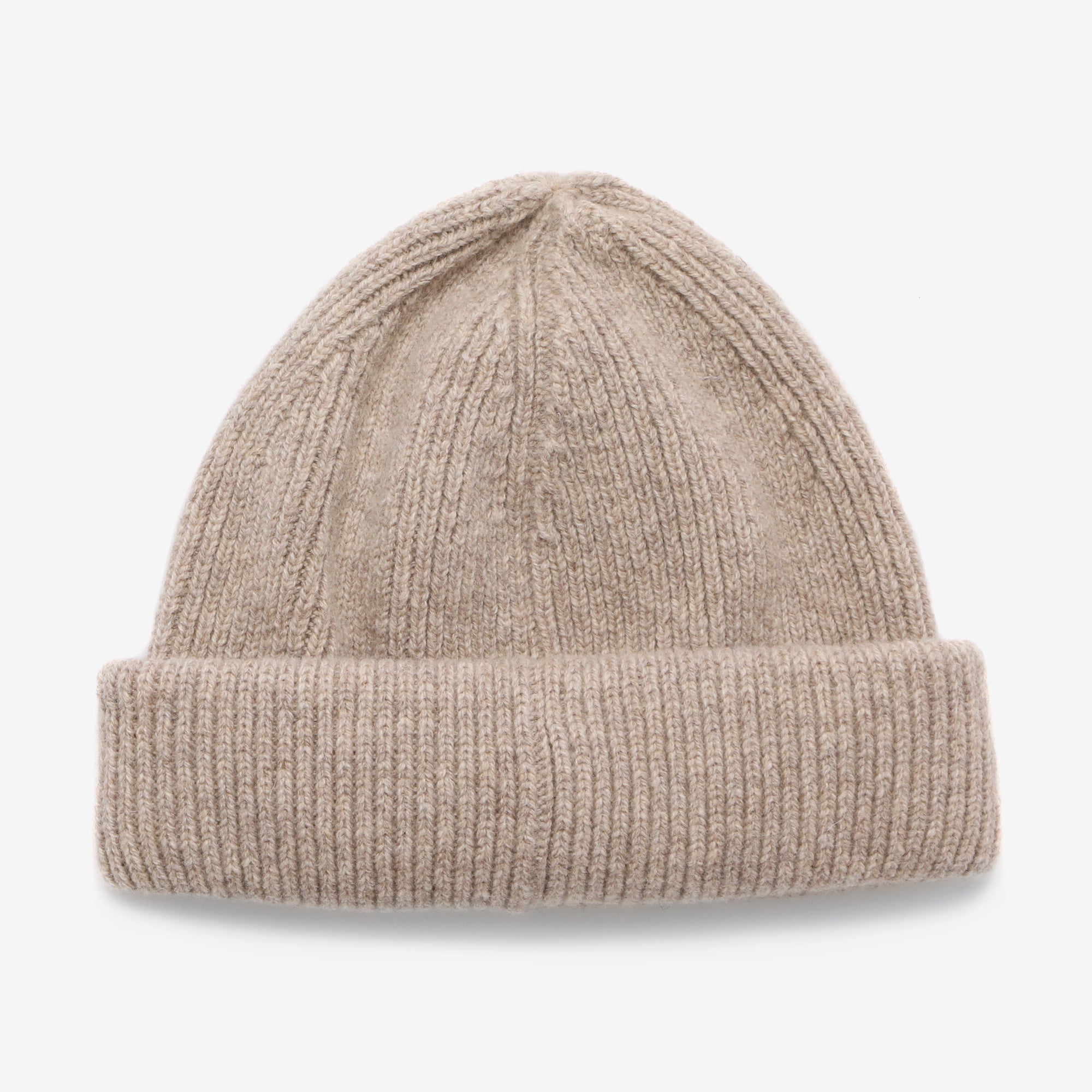 Lambswool Beanie - Fawn