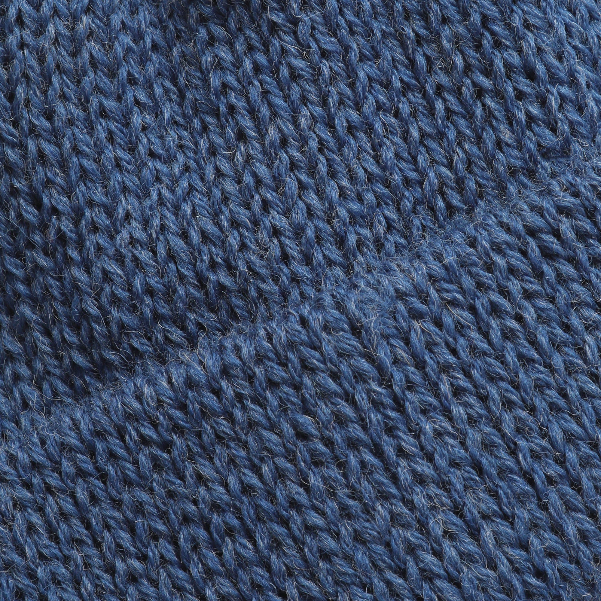 Wool Tubular Short Watchcap - Indigo