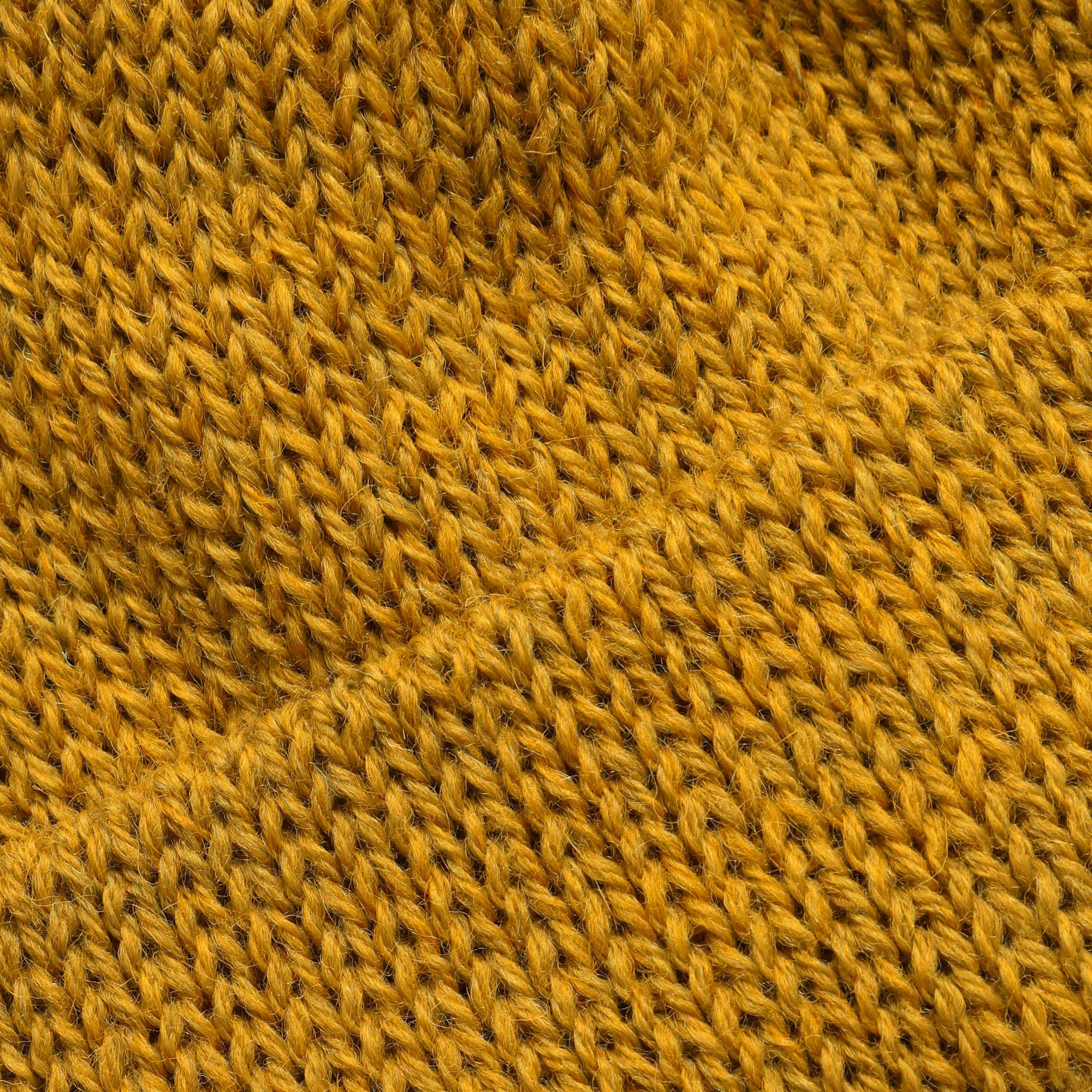 Wool Tubular Short Watchcap - Yellow