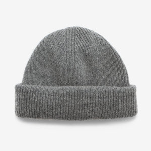 Lambswool Beanie - Grey