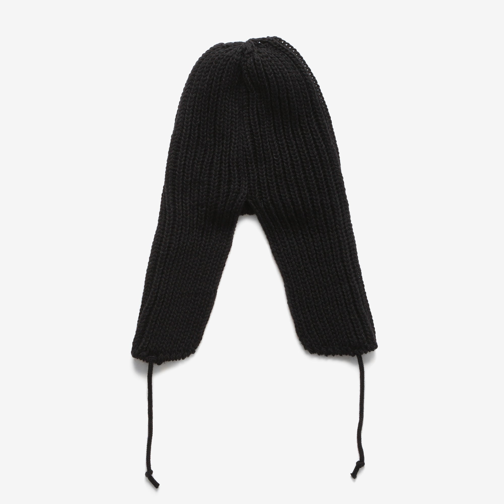 Merino Flight Cap - Black