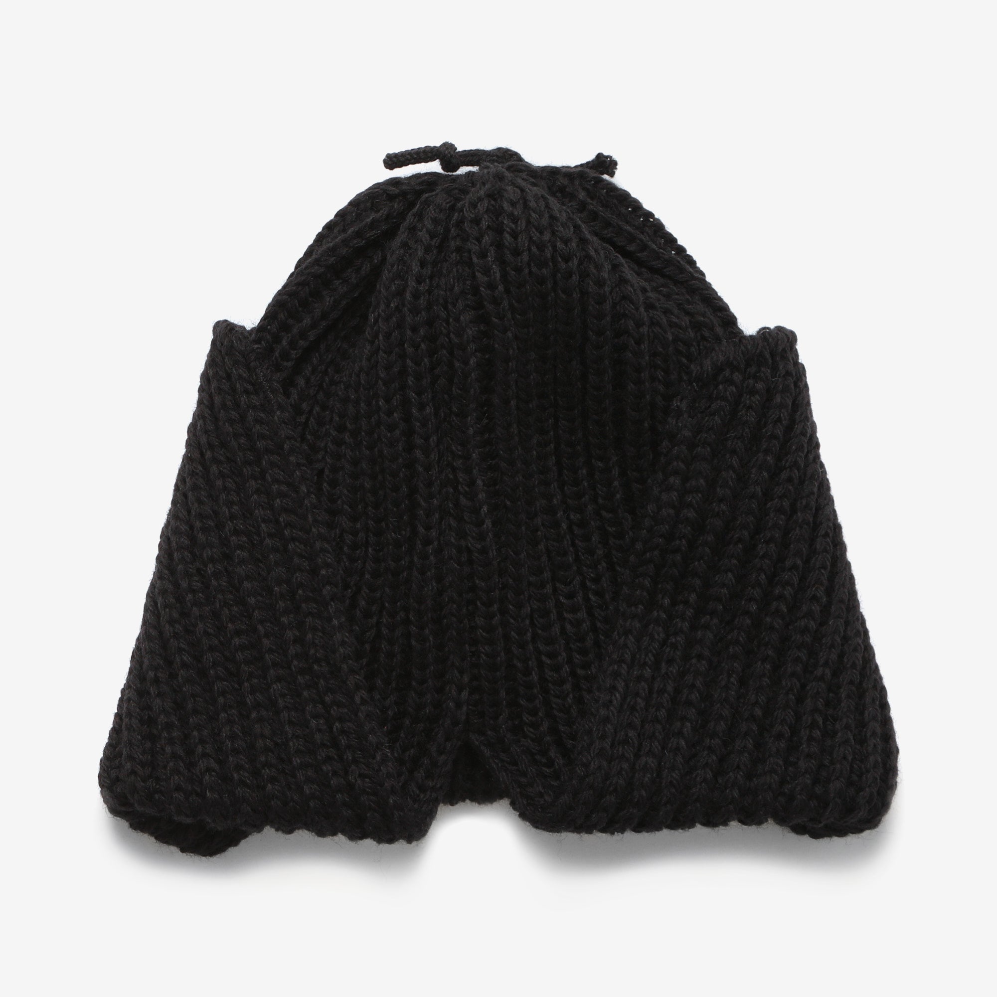 Merino Flight Cap - Black