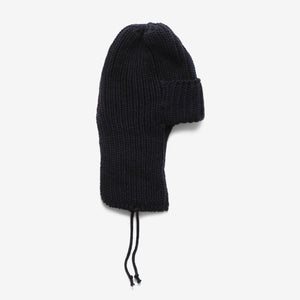 Merino Flight Cap - Navy