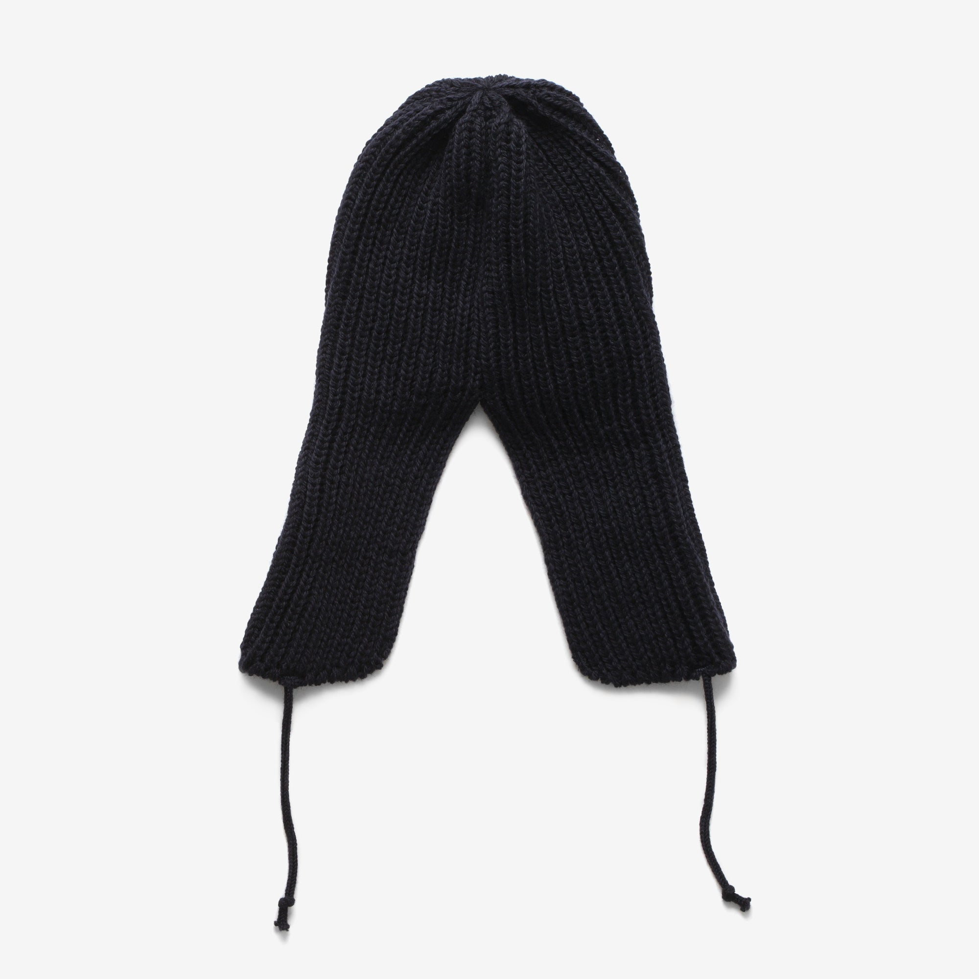 Merino Flight Cap - Navy