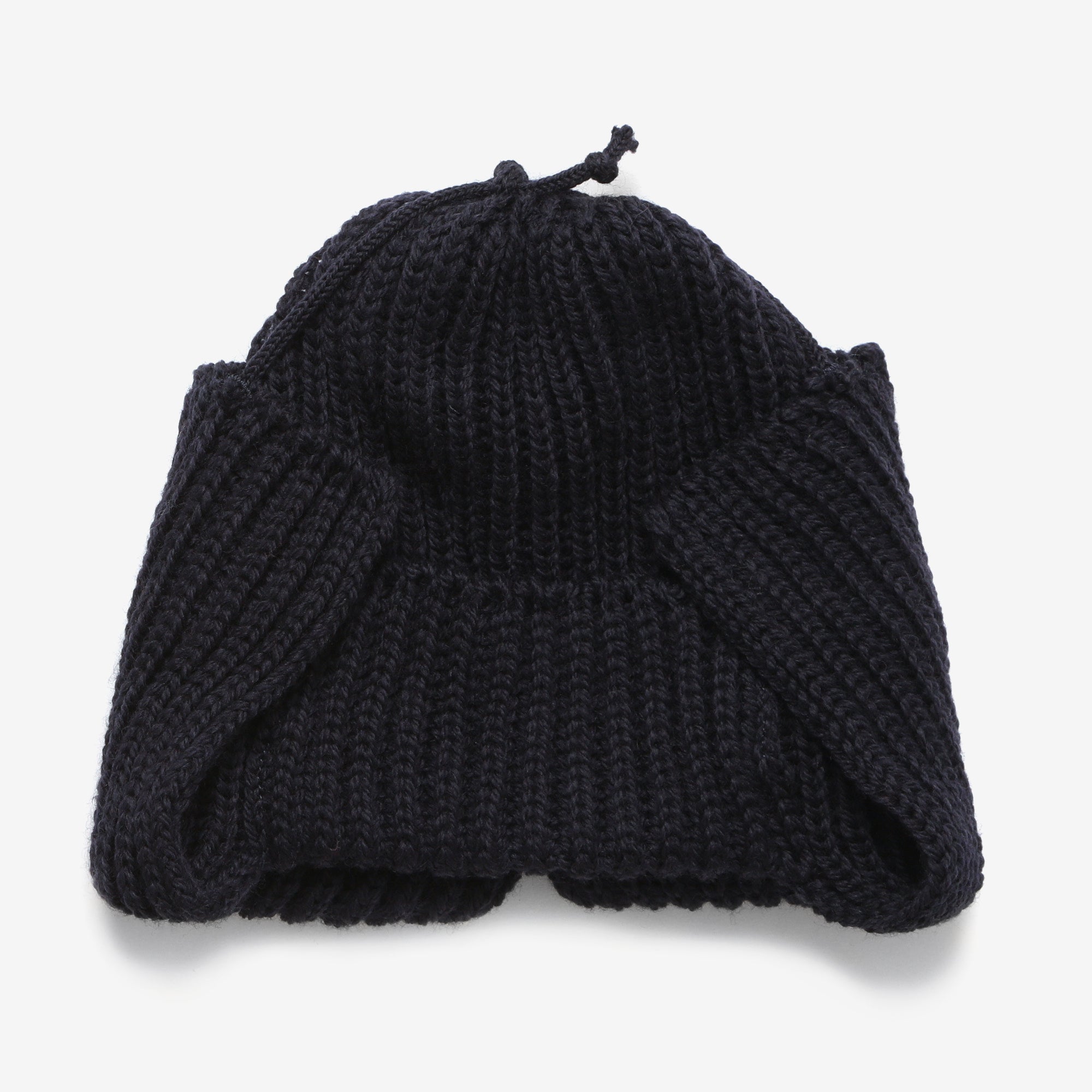 Merino Flight Cap - Navy