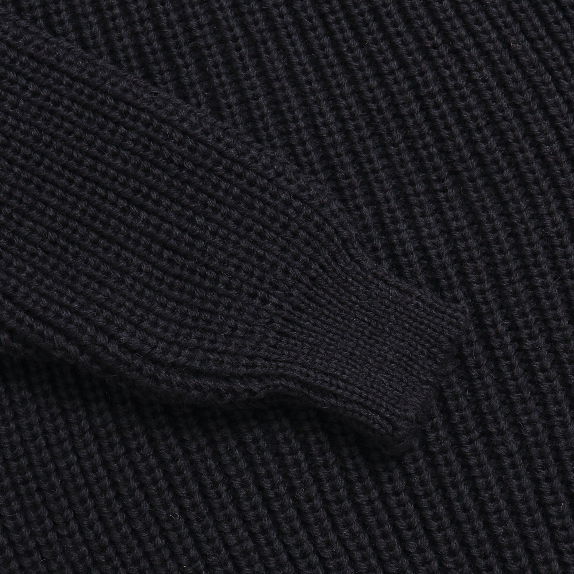 Wool Fisherman Sweater (Revised) - Navy