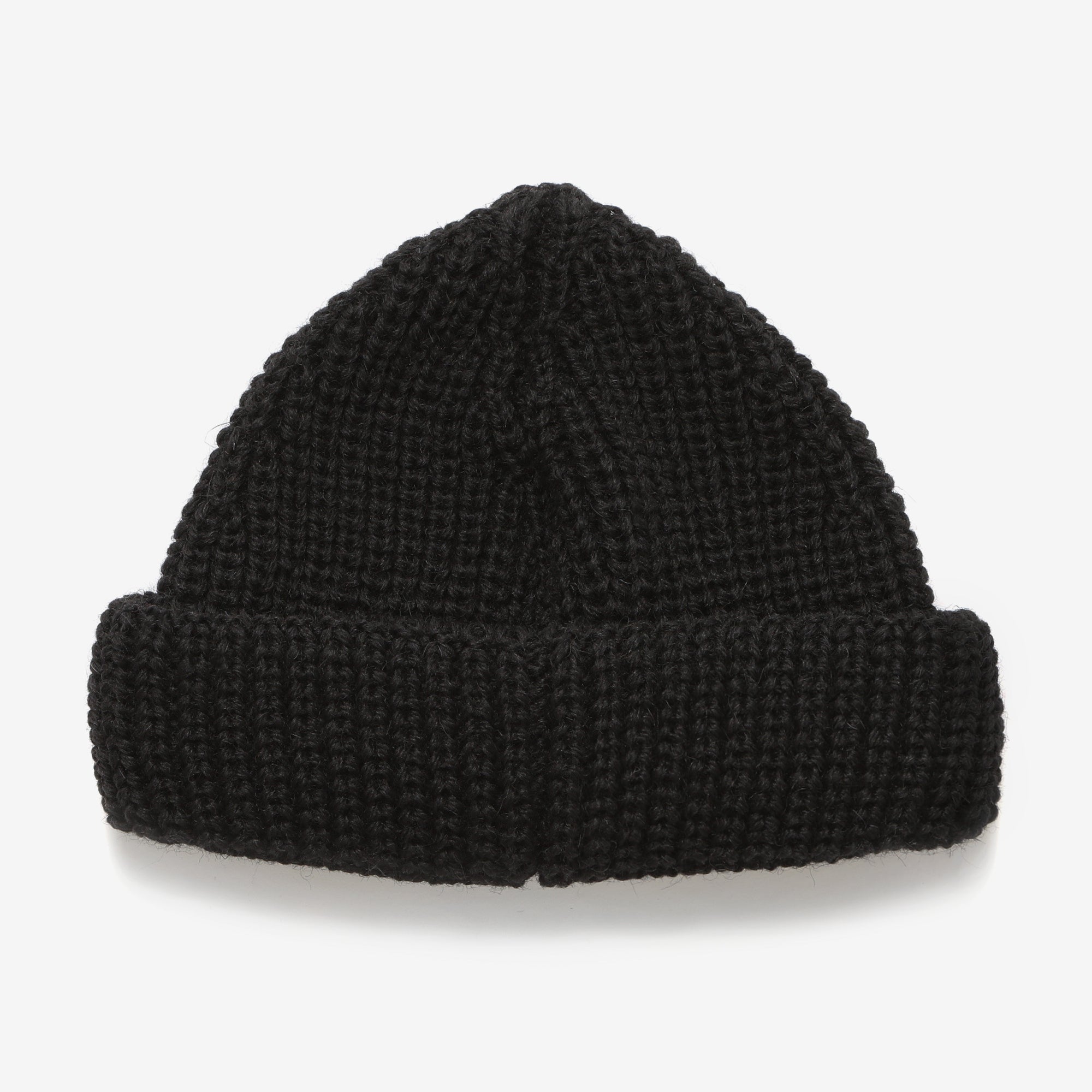 Wool Skull Cap - Black