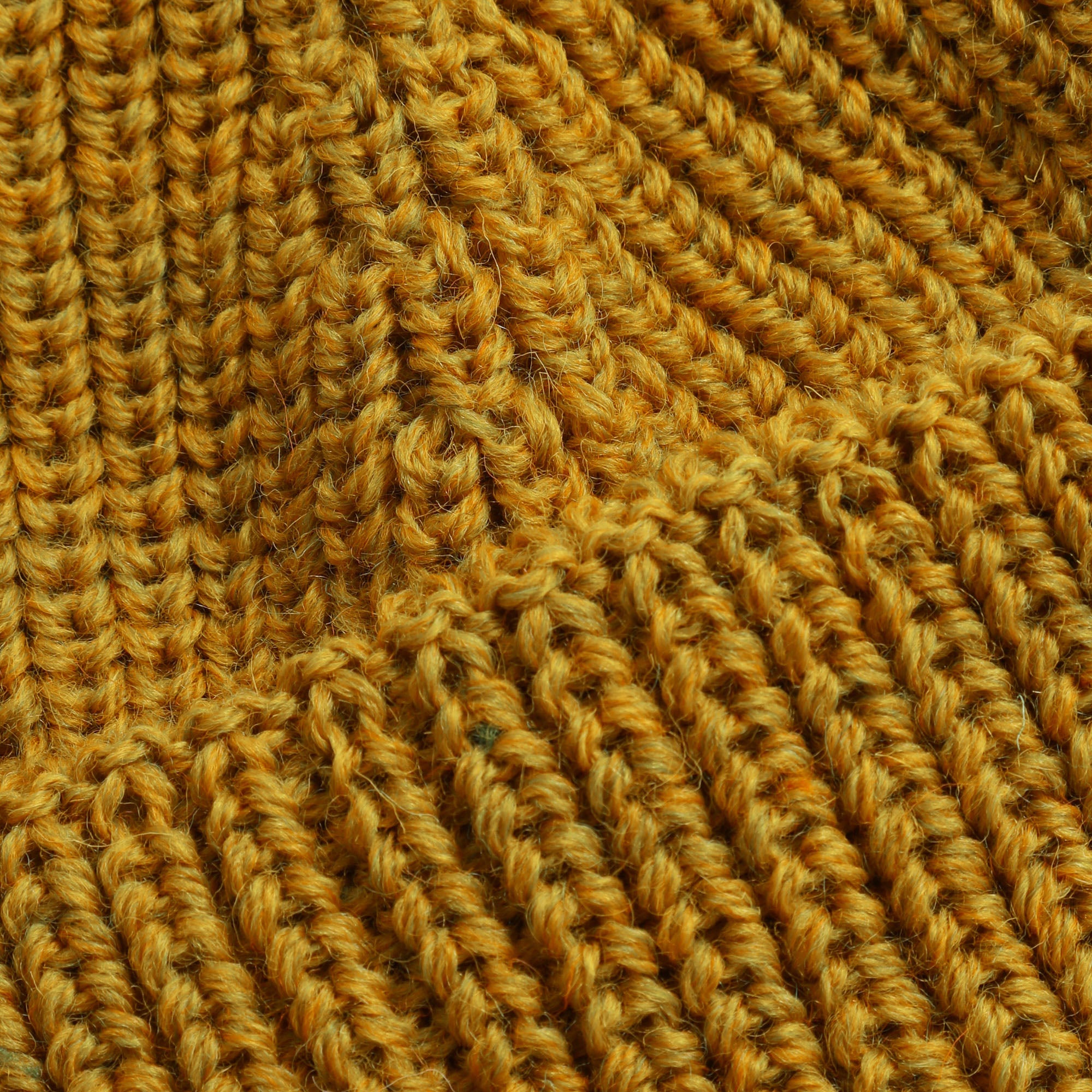 Wool Skull Cap - Mustard