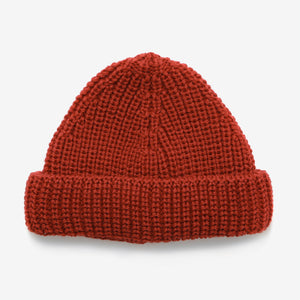 Wool Skull Cap - Red