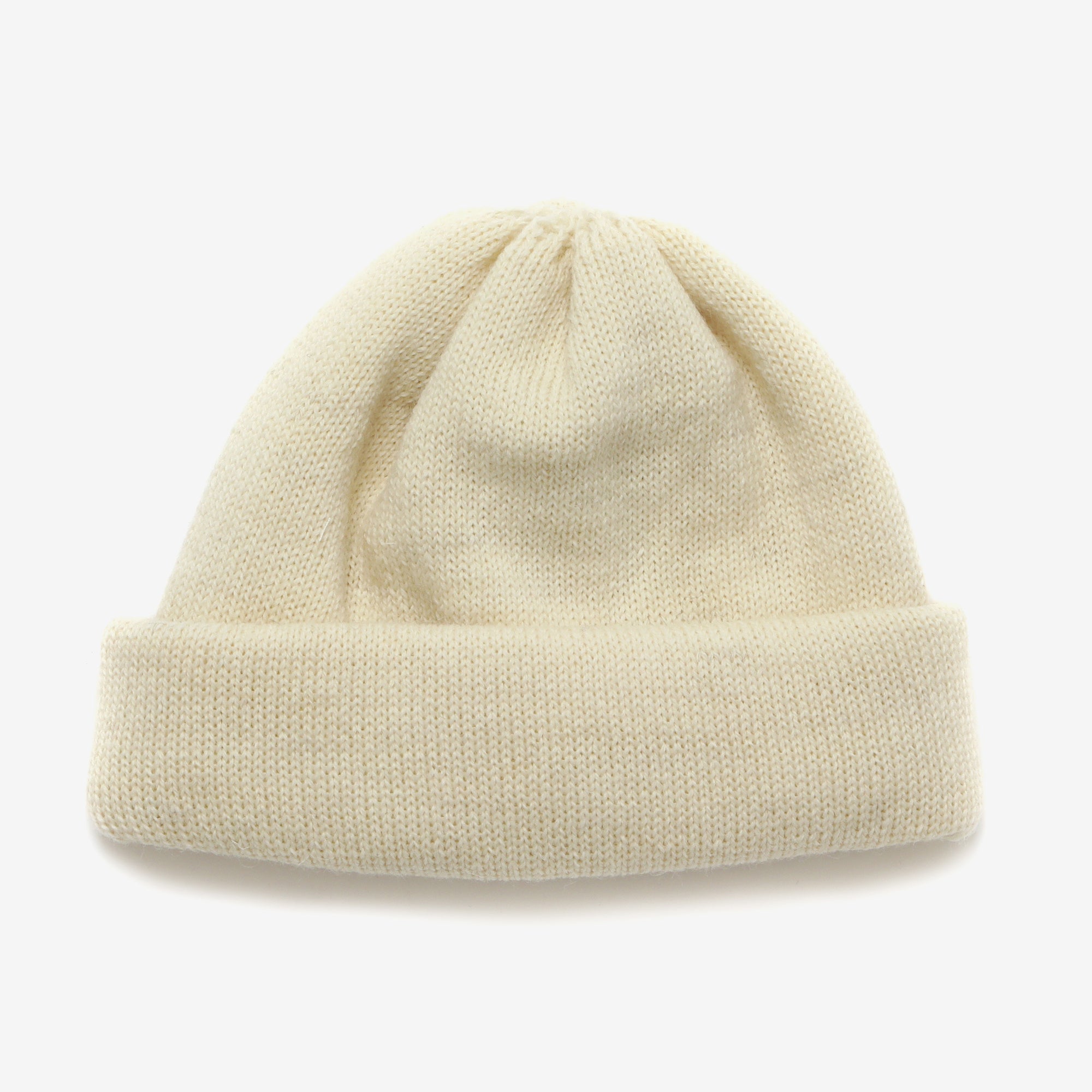 Wool 7G Tubular Hat - Ecru