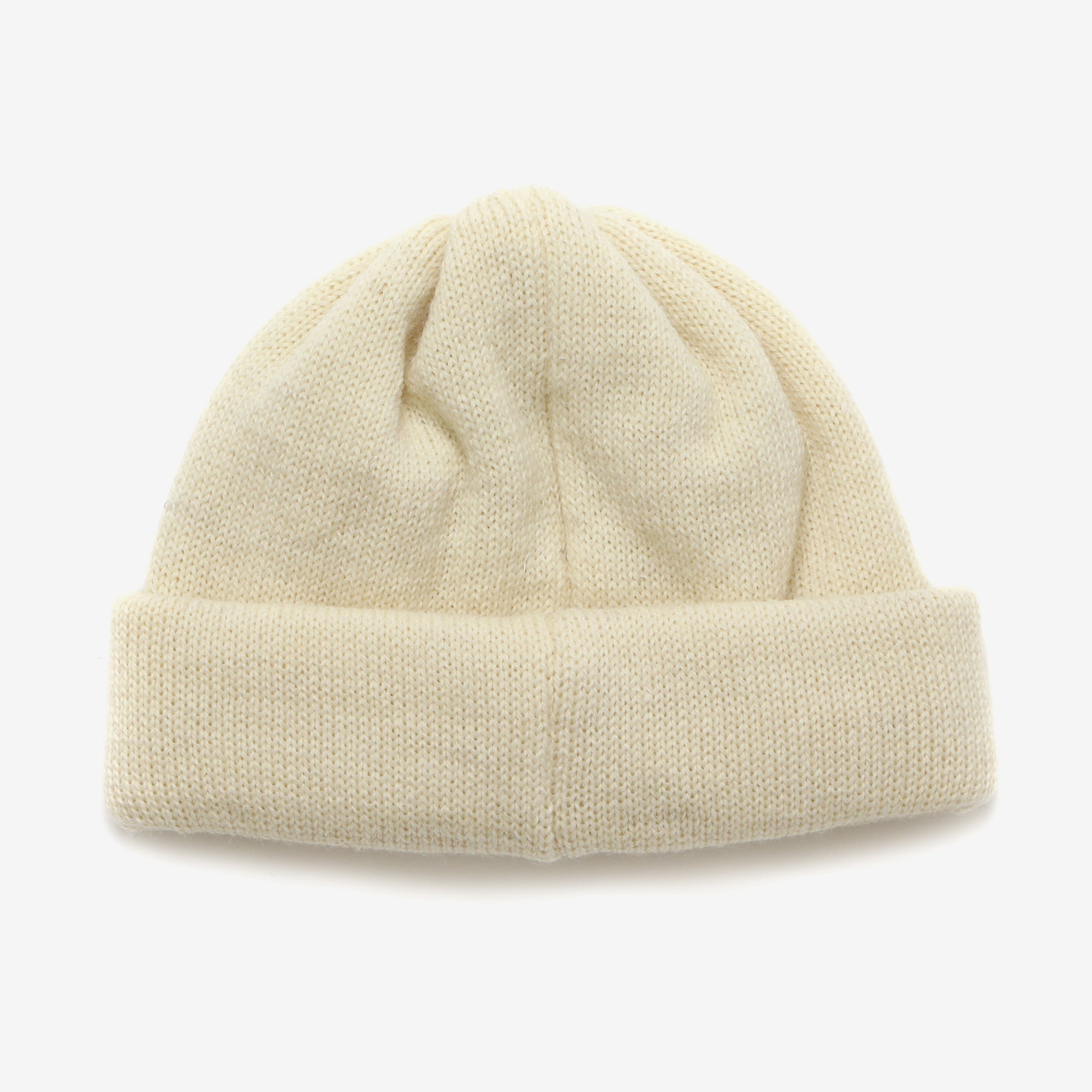 Wool 7G Tubular Hat - Ecru