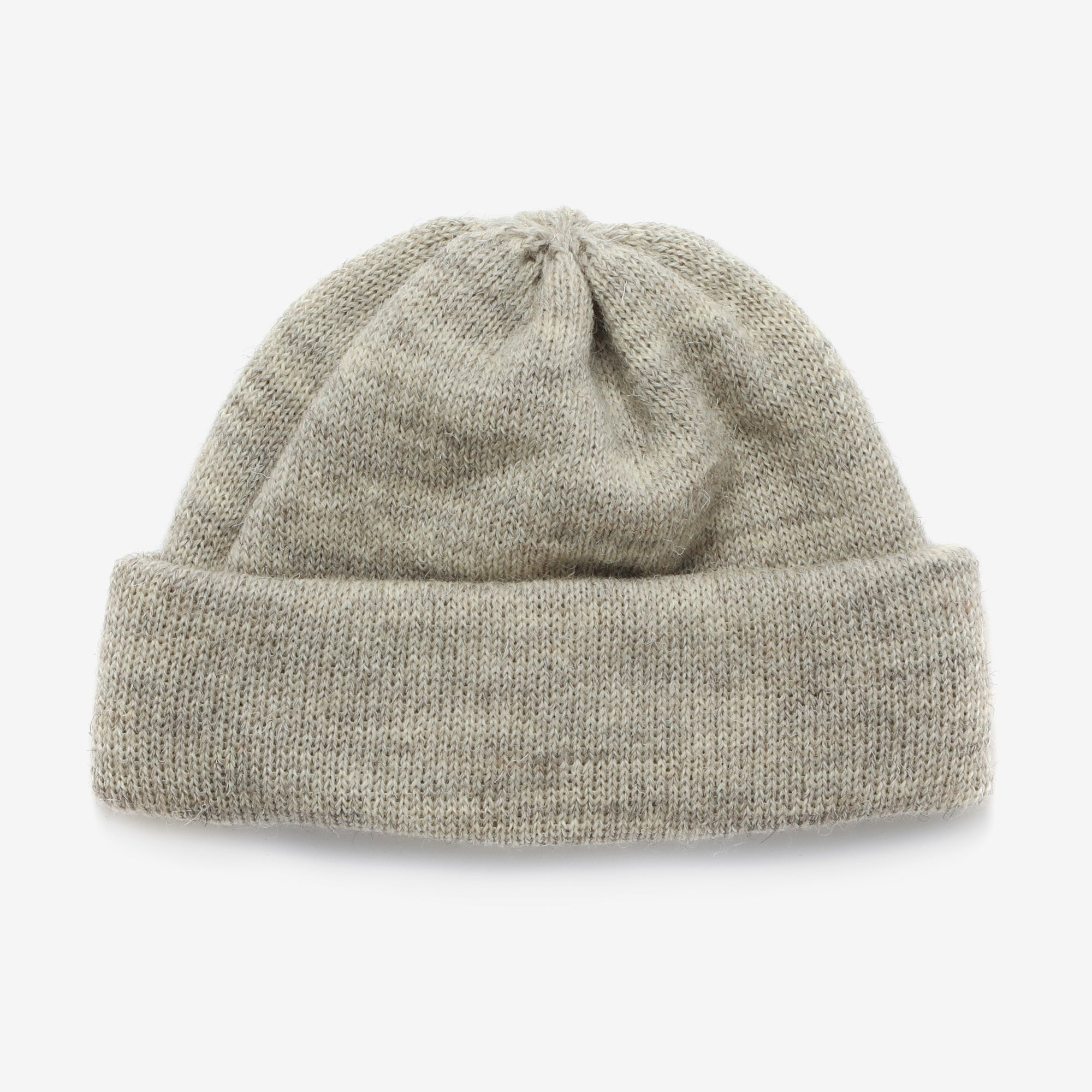 Wool 7G Tubular Hat - Grey