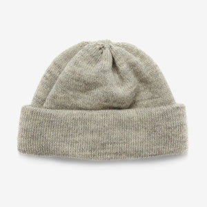 Wool 7G Tubular Hat - Grey