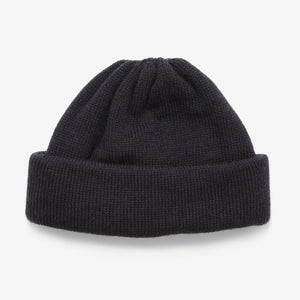 Wool 7G Tubular Hat - Navy