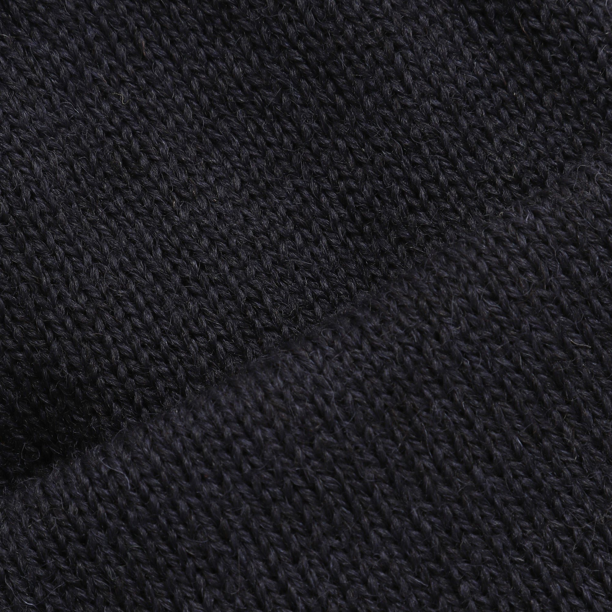 Wool 7G Tubular Hat - Navy