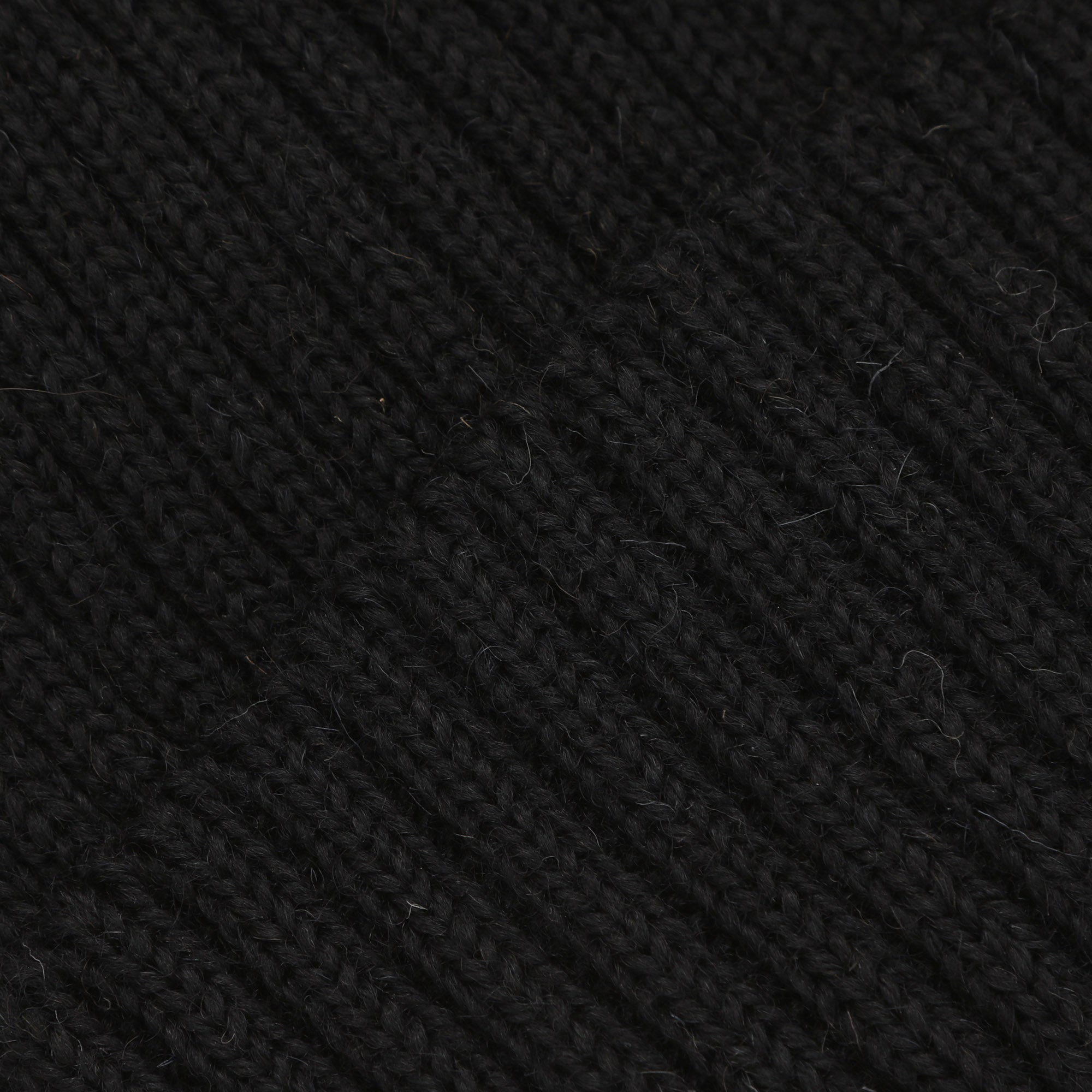 2x1 Watchcap Wool - Black